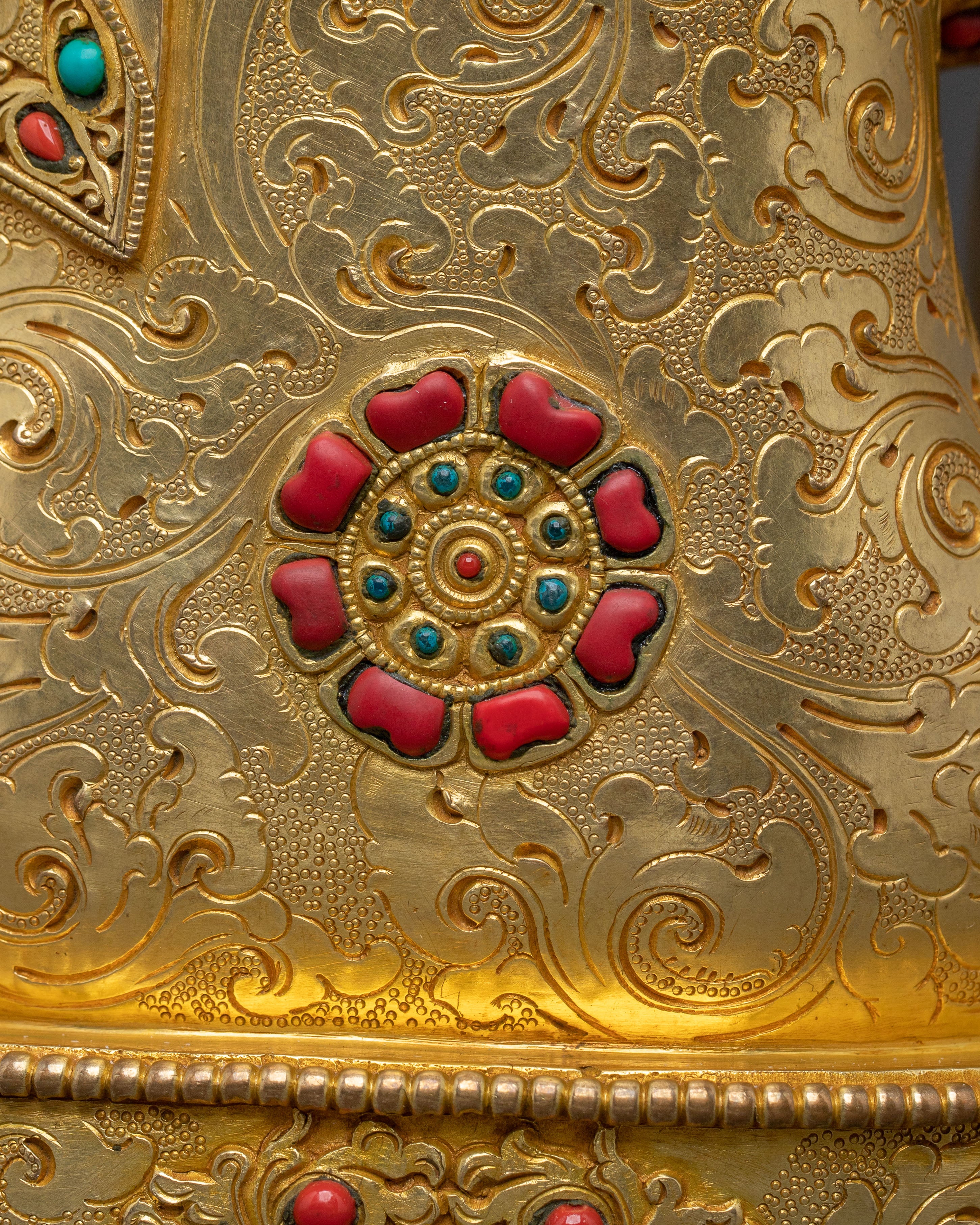 Shakyamuni Buddha Ritual Statue | Meditation Shrine Sculpture