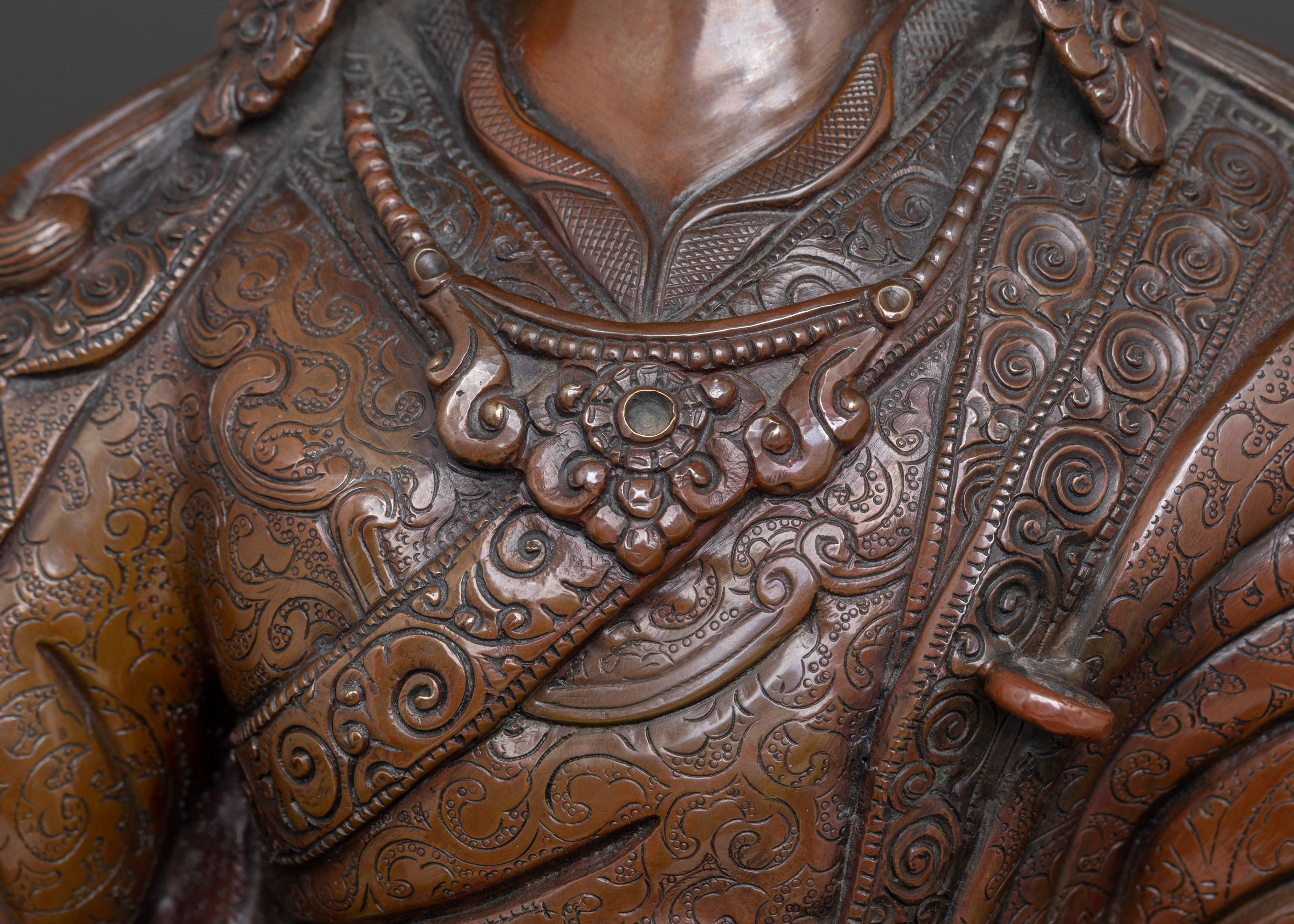 Guru Rinpoche Statue for Altars | Master Figure