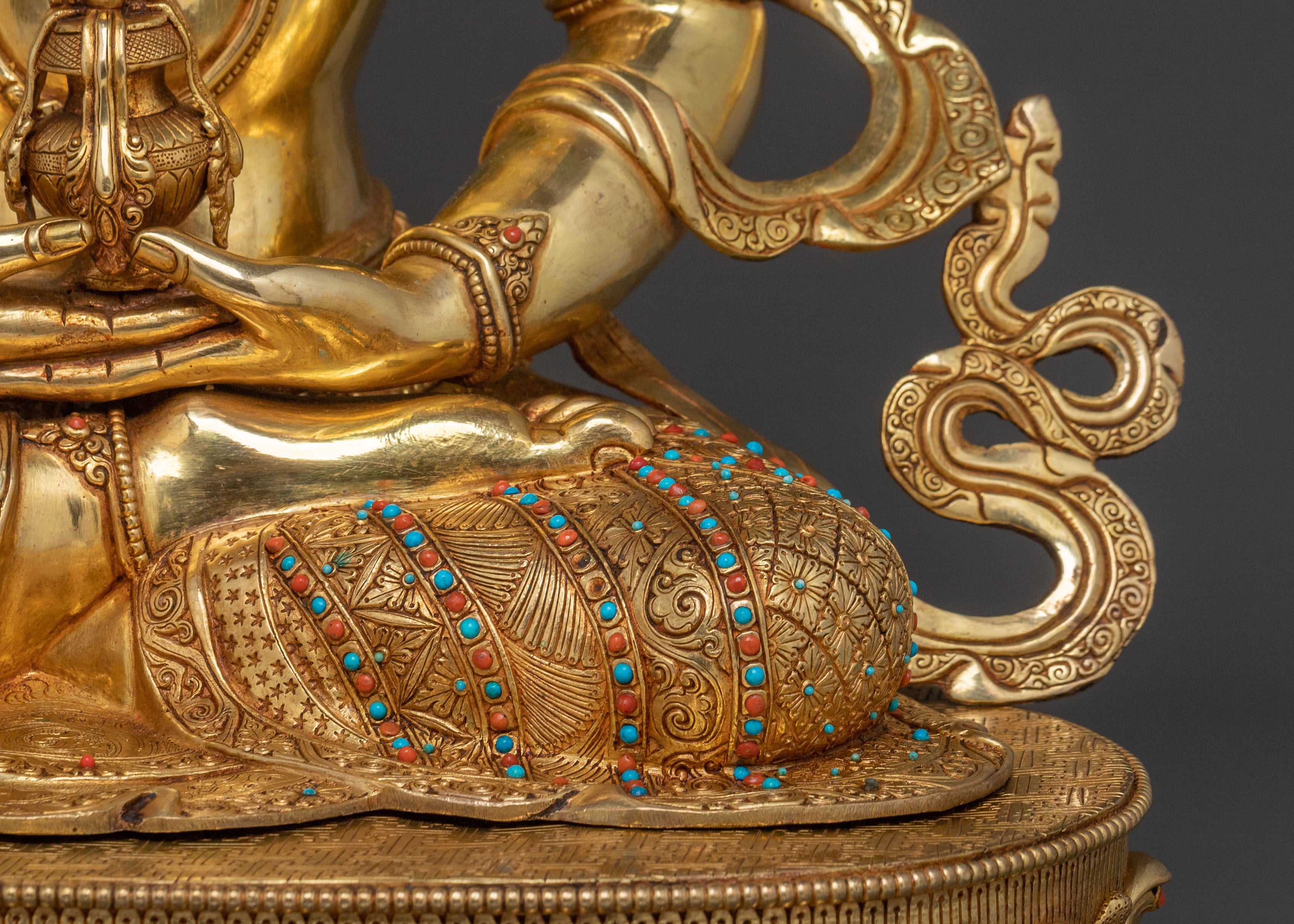 Sacred Amitayus Buddha Statue | Spiritual Figure
