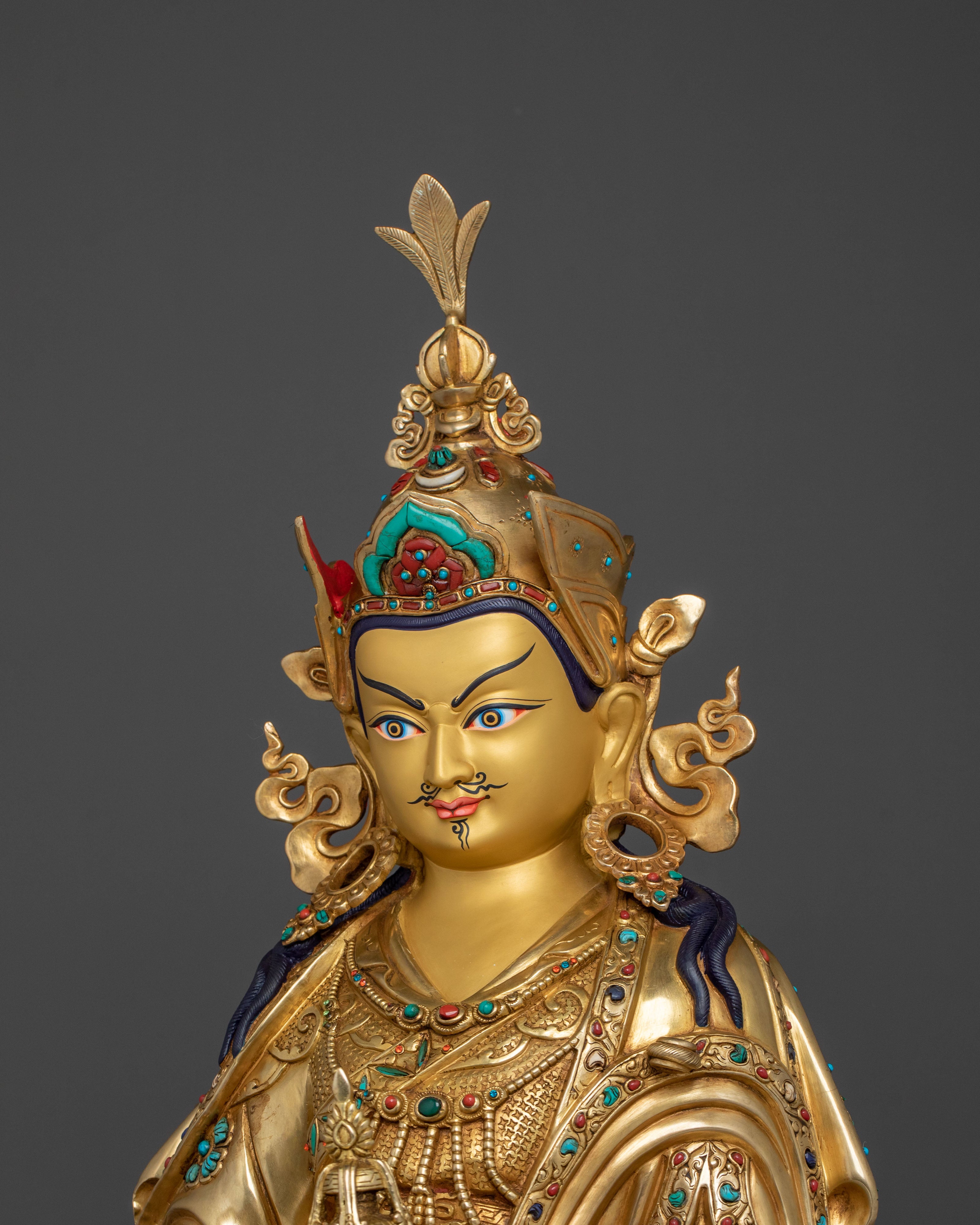 Guru Rinpoche Altar Statue | Symbol of Enlightenmen