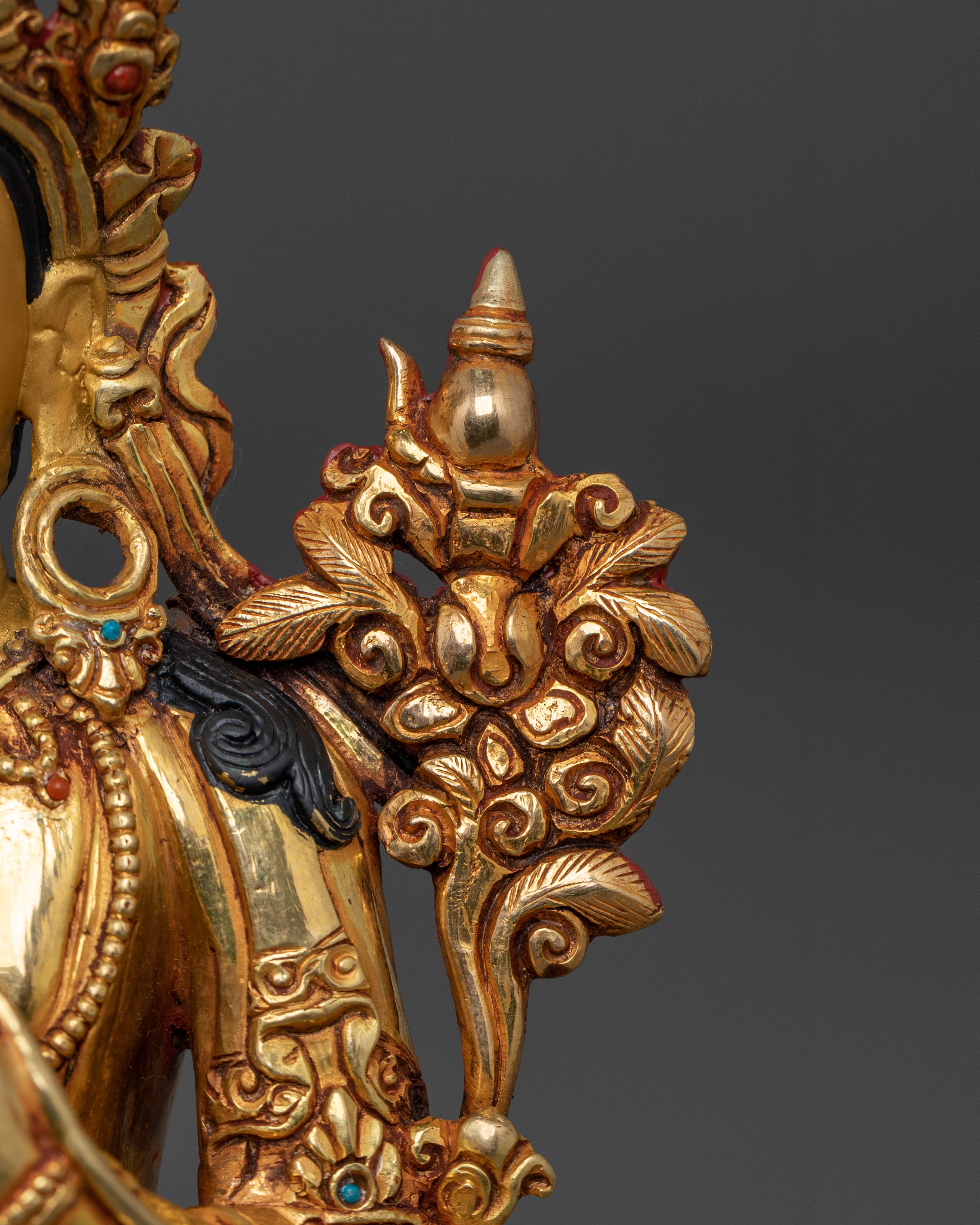 Future Buddha Maitreya Statue | Tibetan Buddhist Figurine