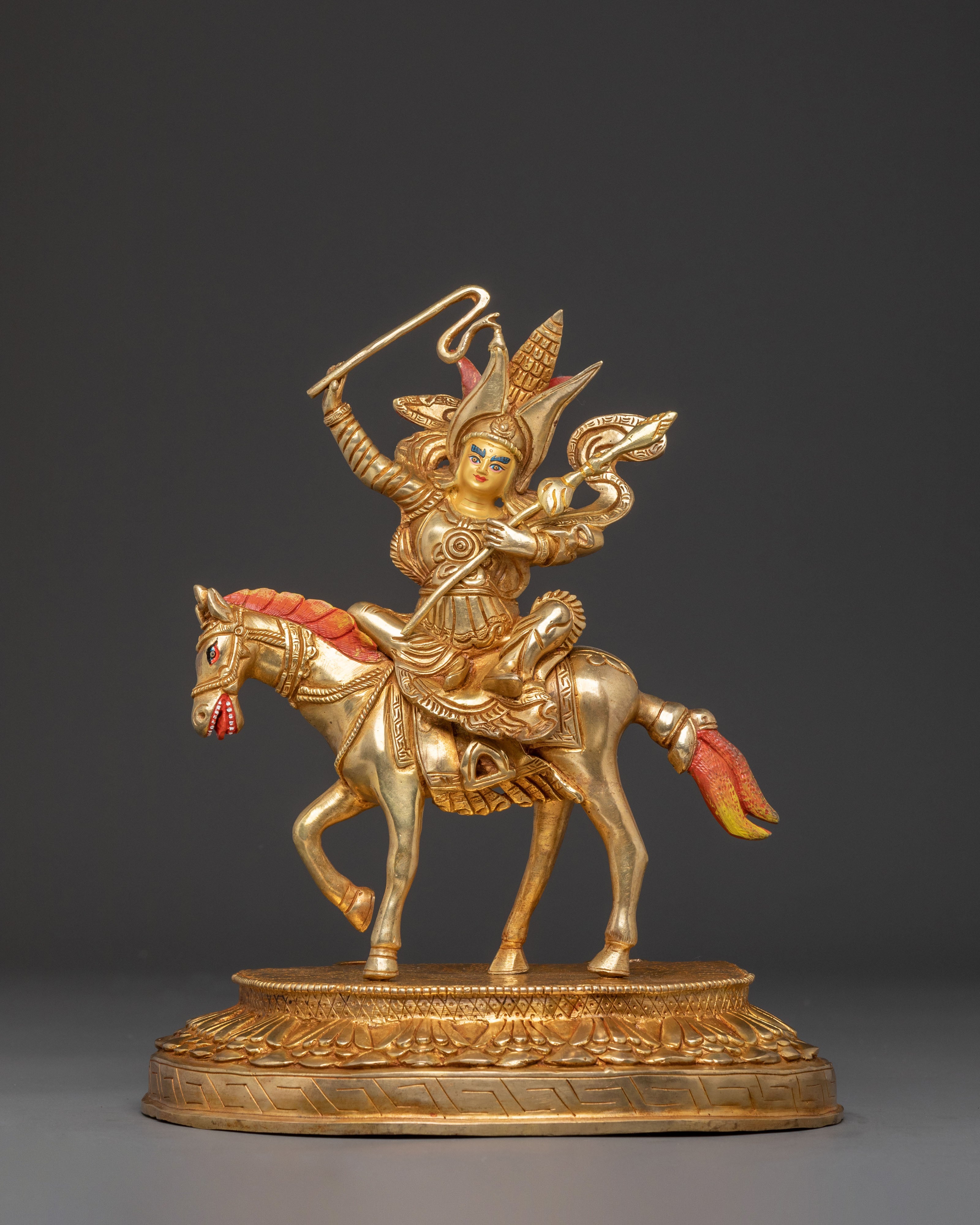 King Gesar Spiritual Protection Statue | Sacred Decor