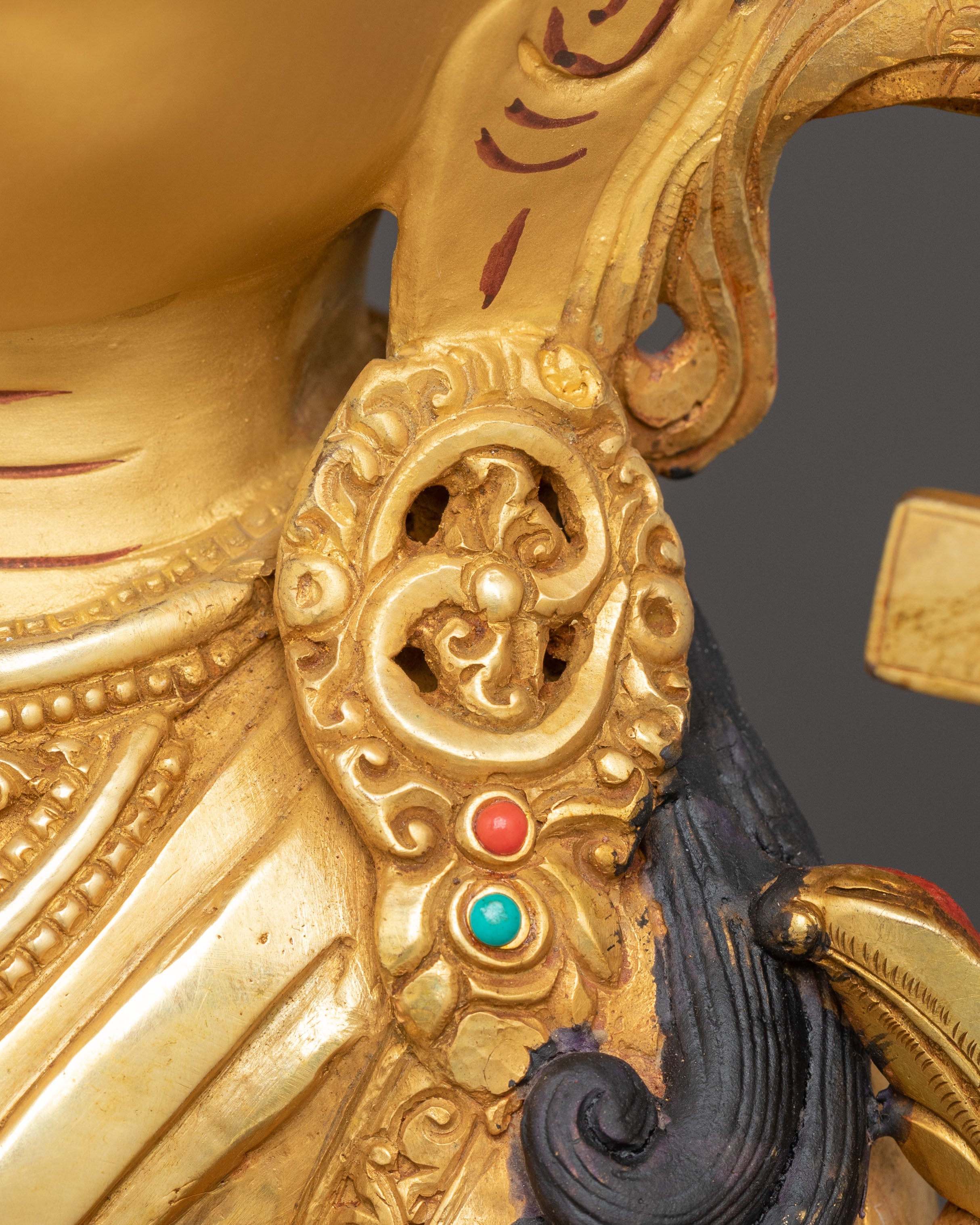 Handmade Copper Statue of Bodhisattva Manjushri | Embodiment of Wisdom