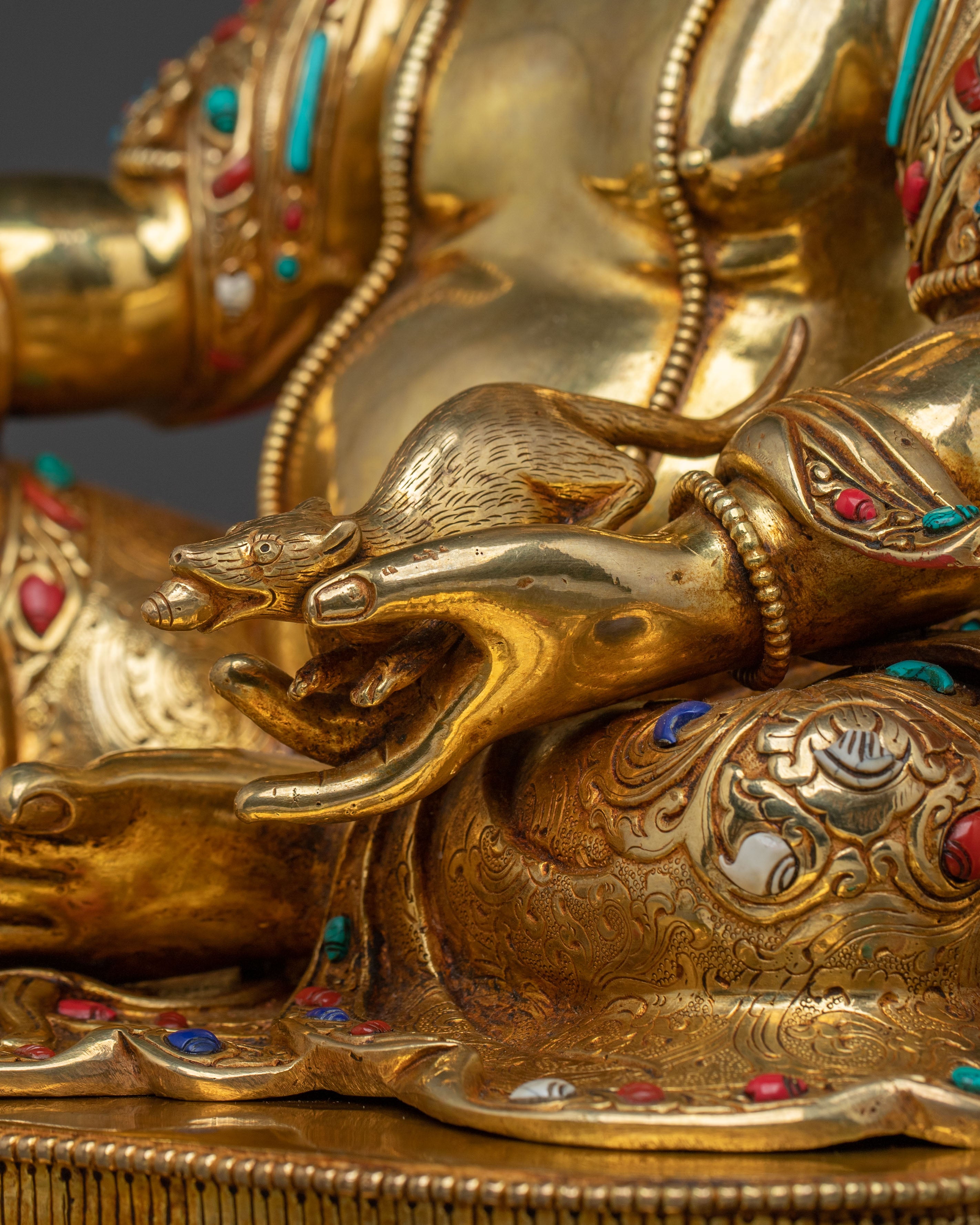 Dzambhala Sacred Statue | Symbol of Prosperity