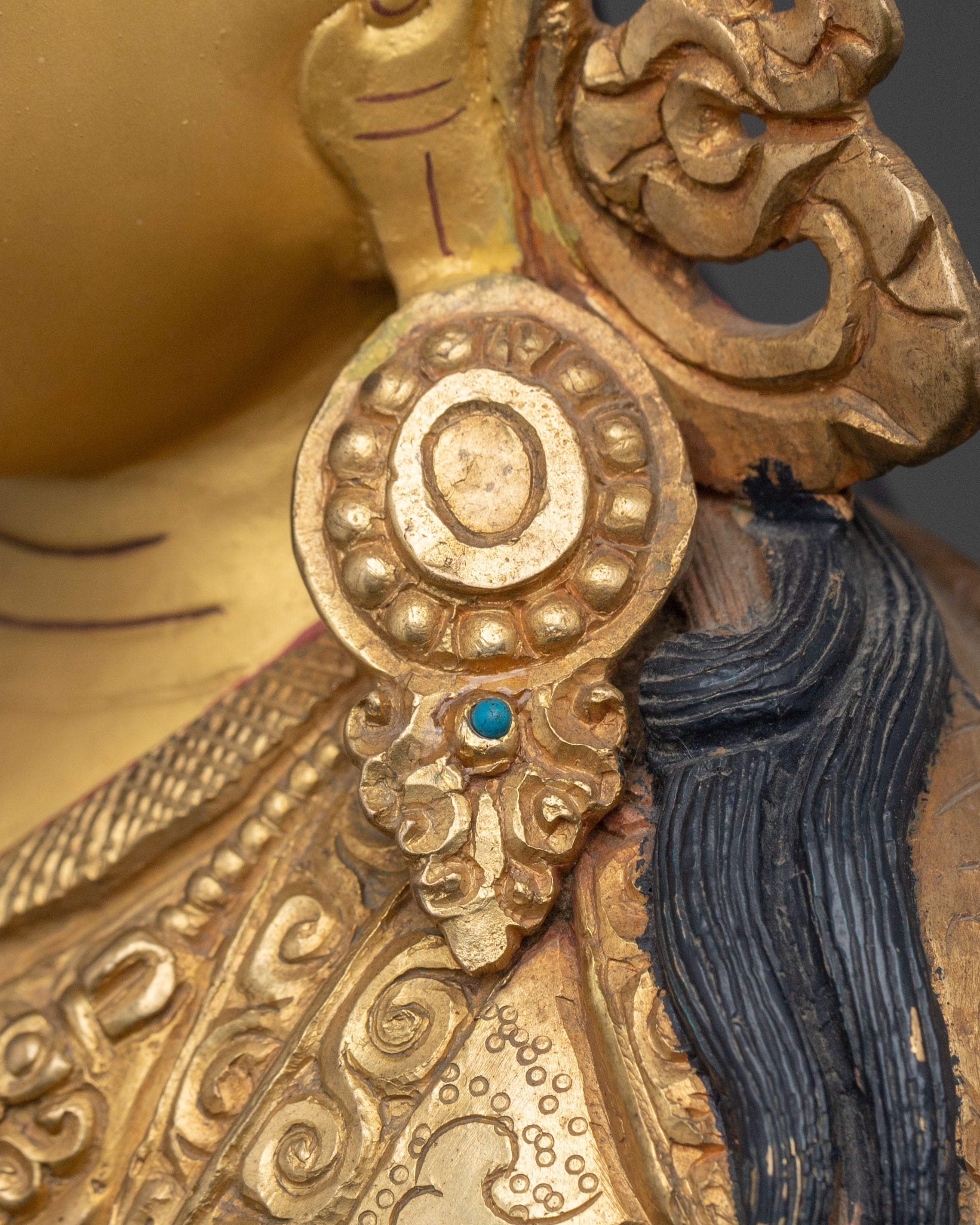 Guru Rinpoche Sculpture | Lotus-Born Master