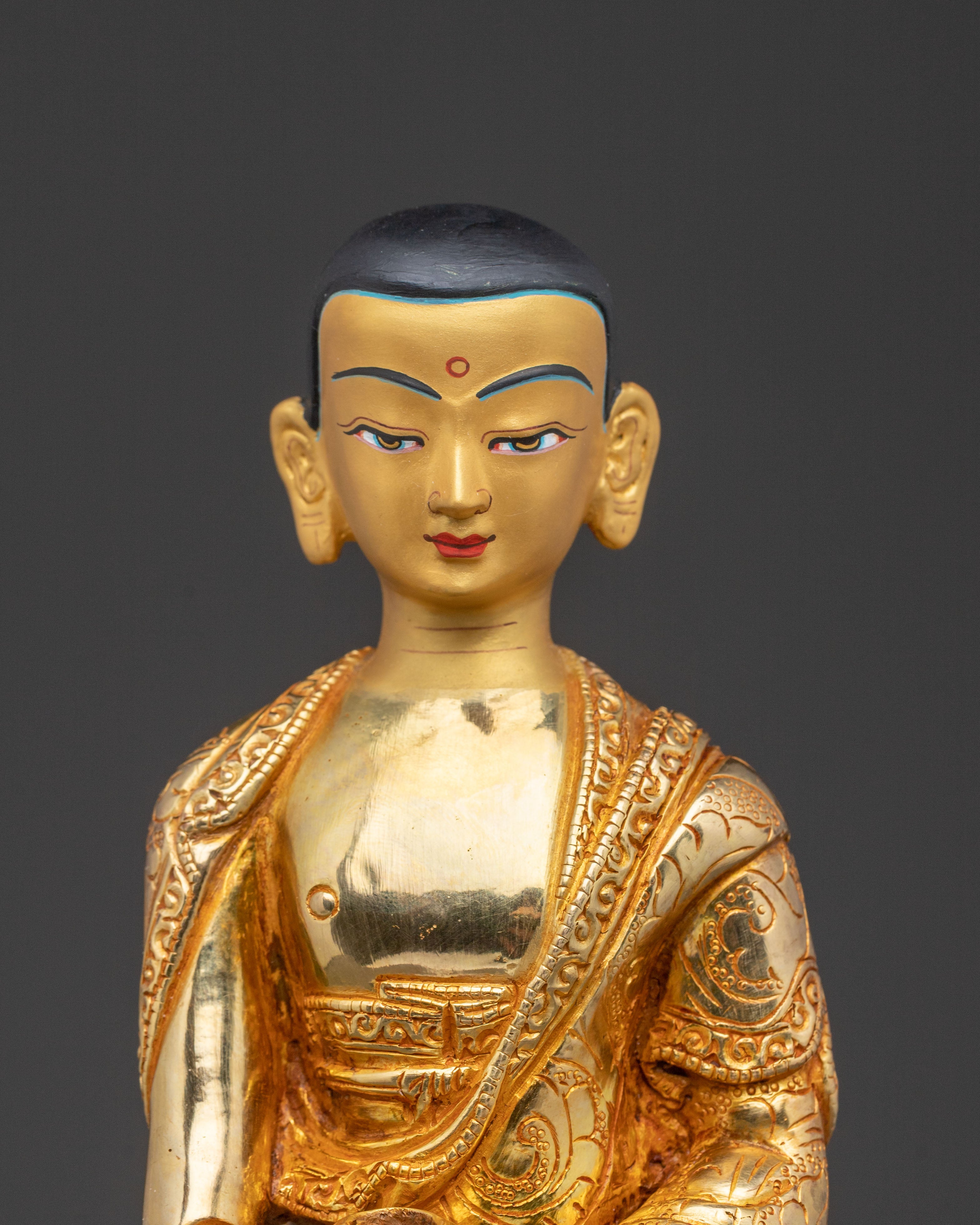 Disciples of Shakyamuni Buddha – Nepali Copper Statues