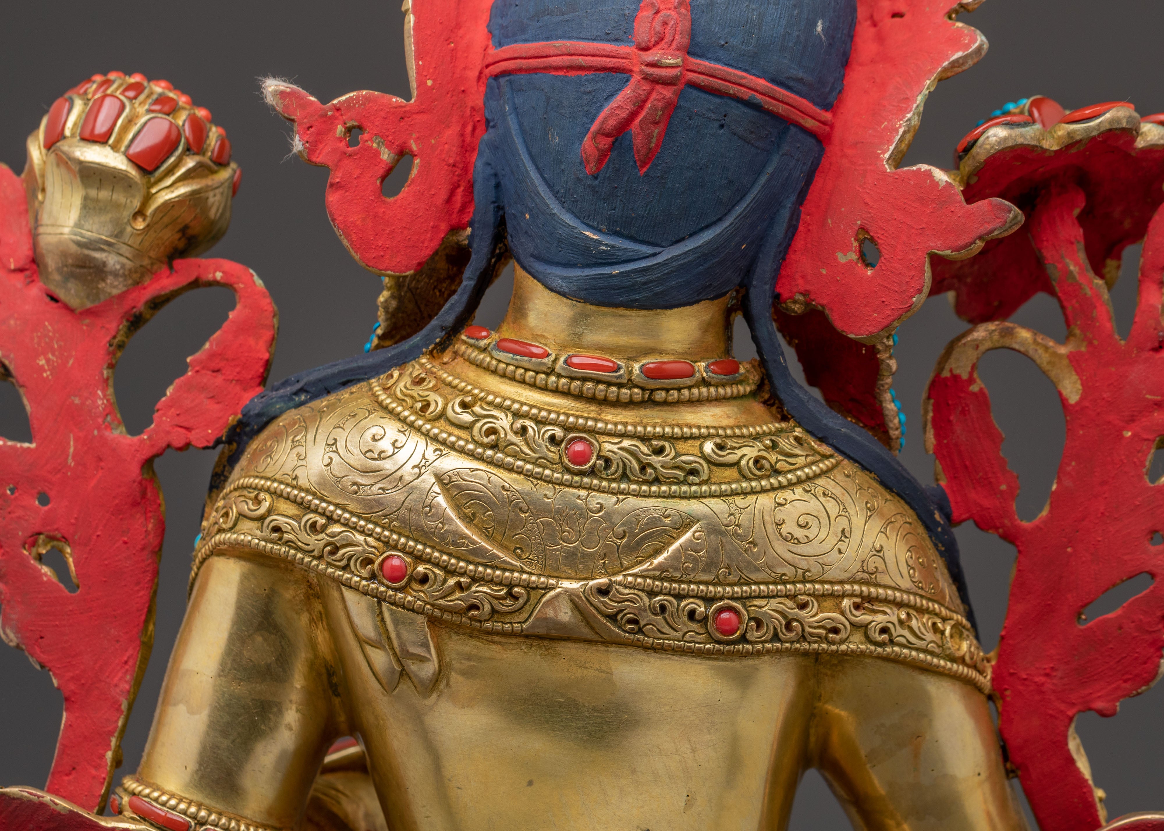 Mother Green Tara Sacred Statue | Spiritual Serenity