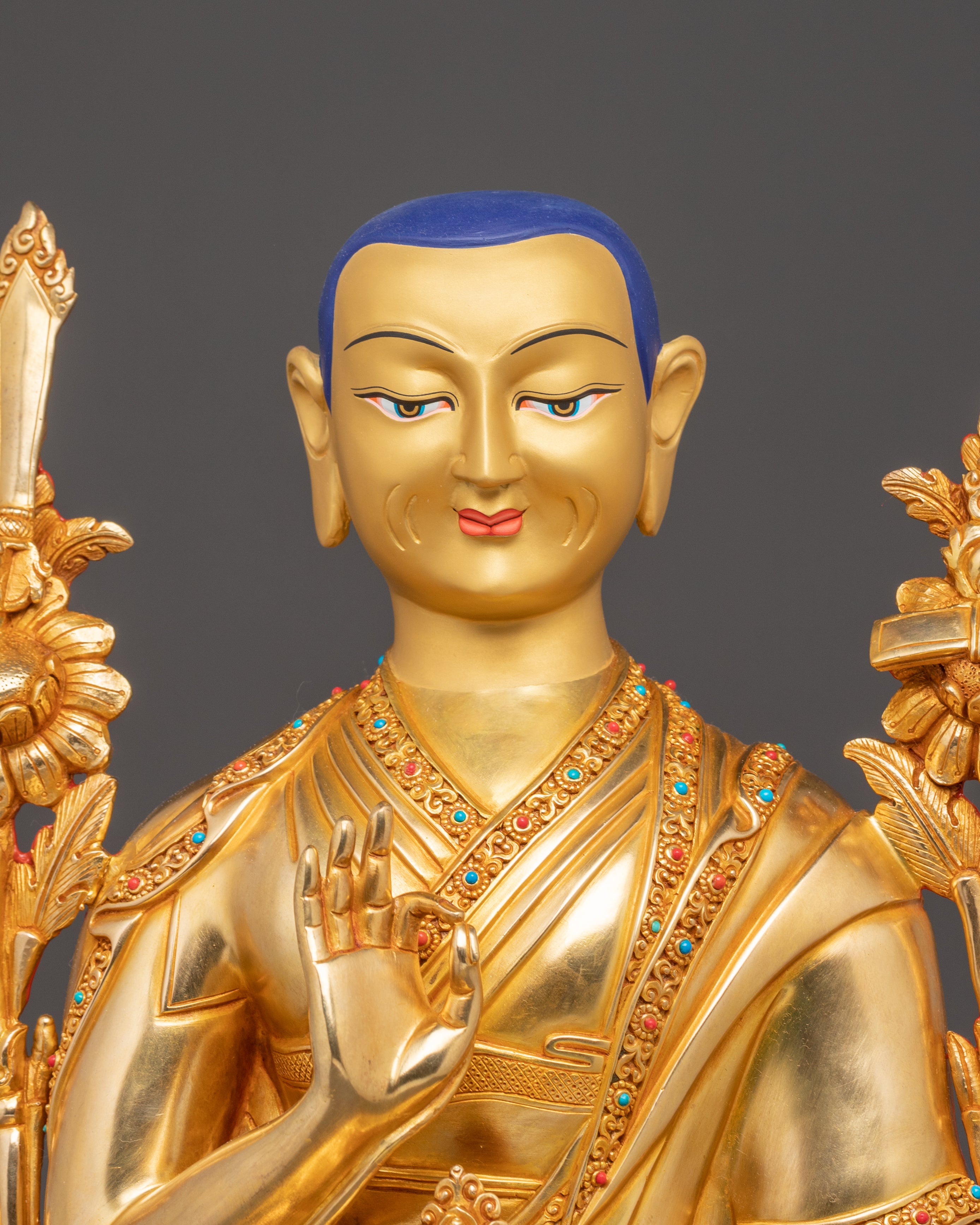 Handmade Tsongkhapa Statue: Founder of Tibetan Buddhism
