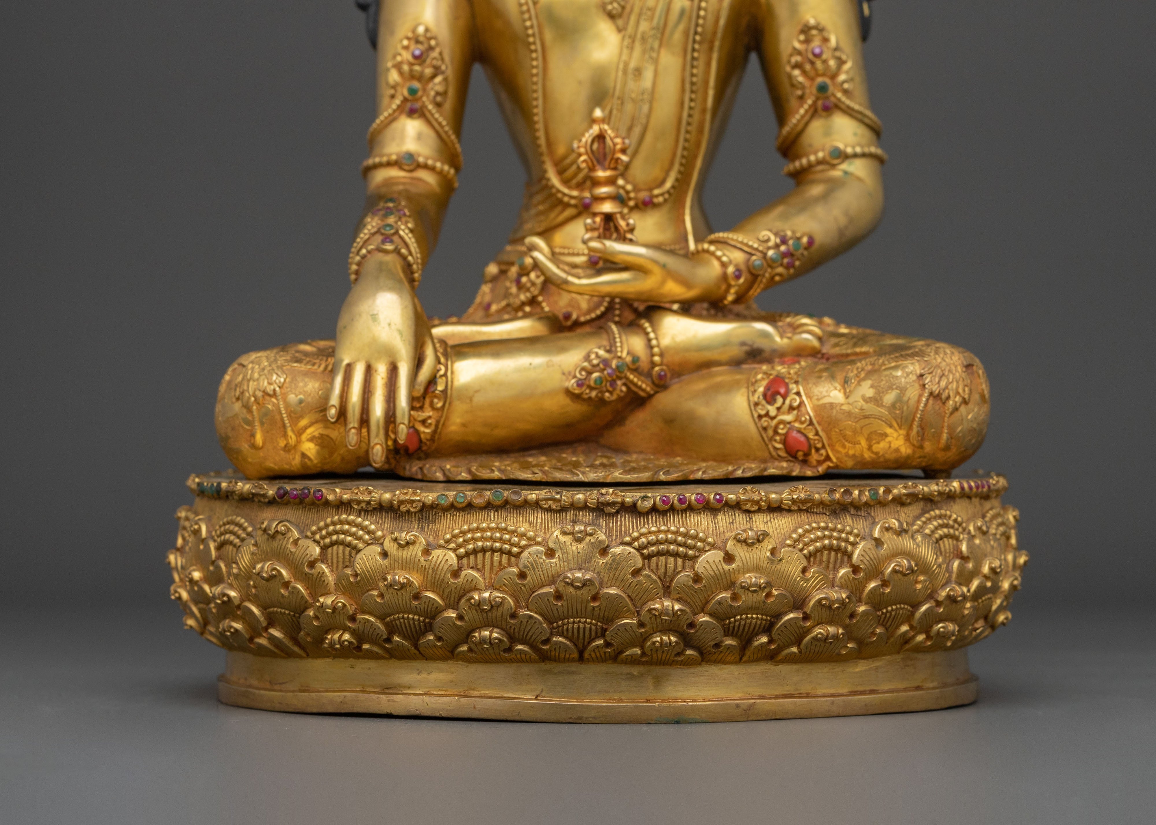 Radiant Buddhist Mitrugpa Statue | Home Decor