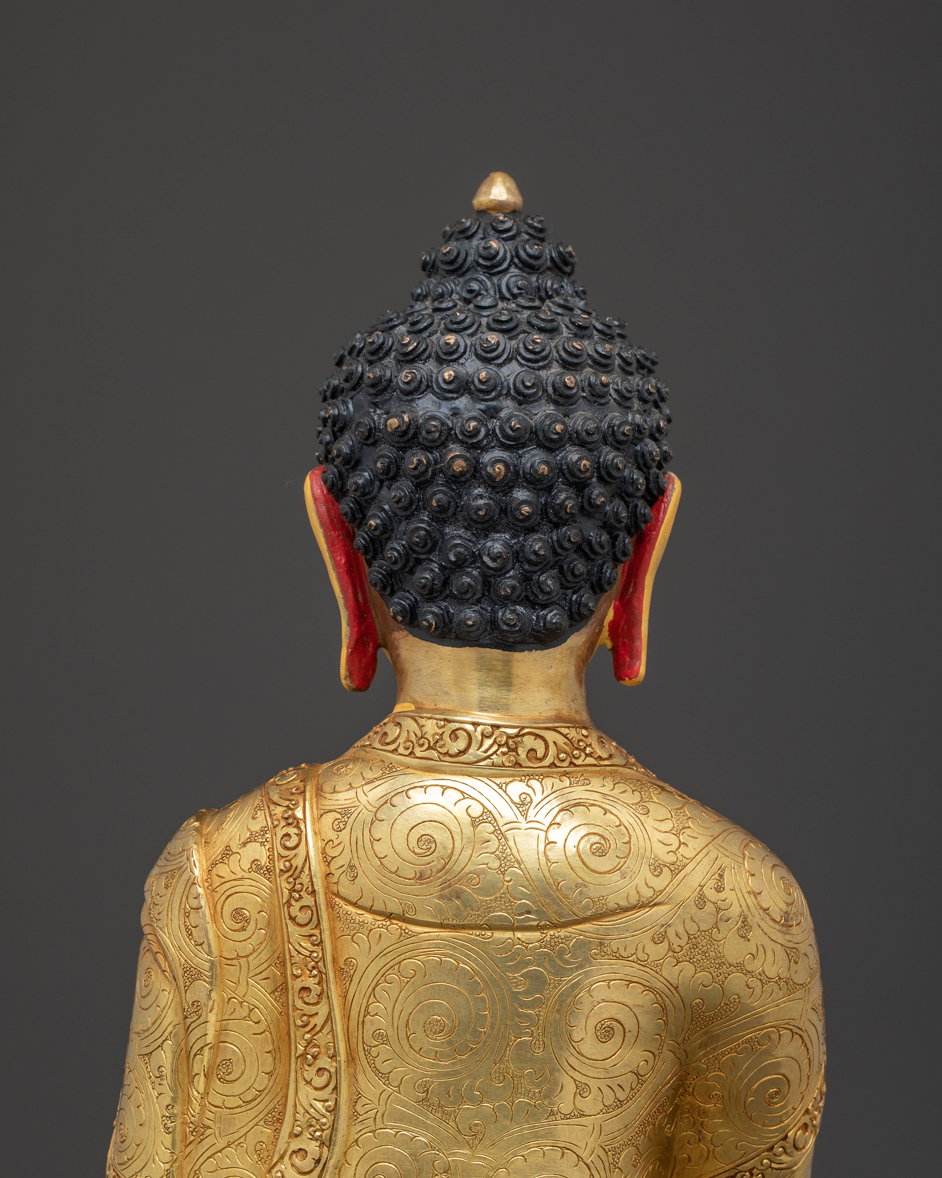 Golden Handmade Statue of Mitrgupa | Tantric Protector Deity