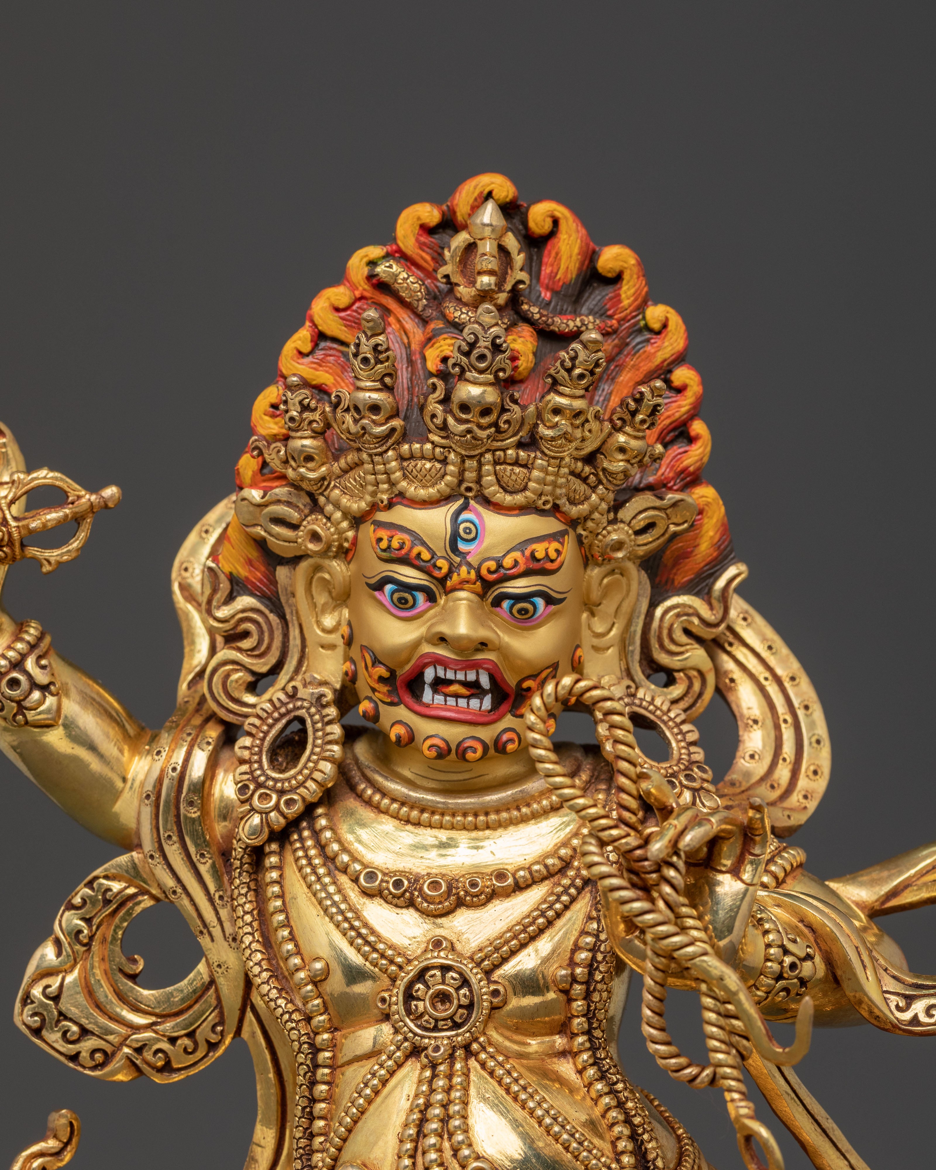 Vajrapani Spiritual Statue | Protector Figure