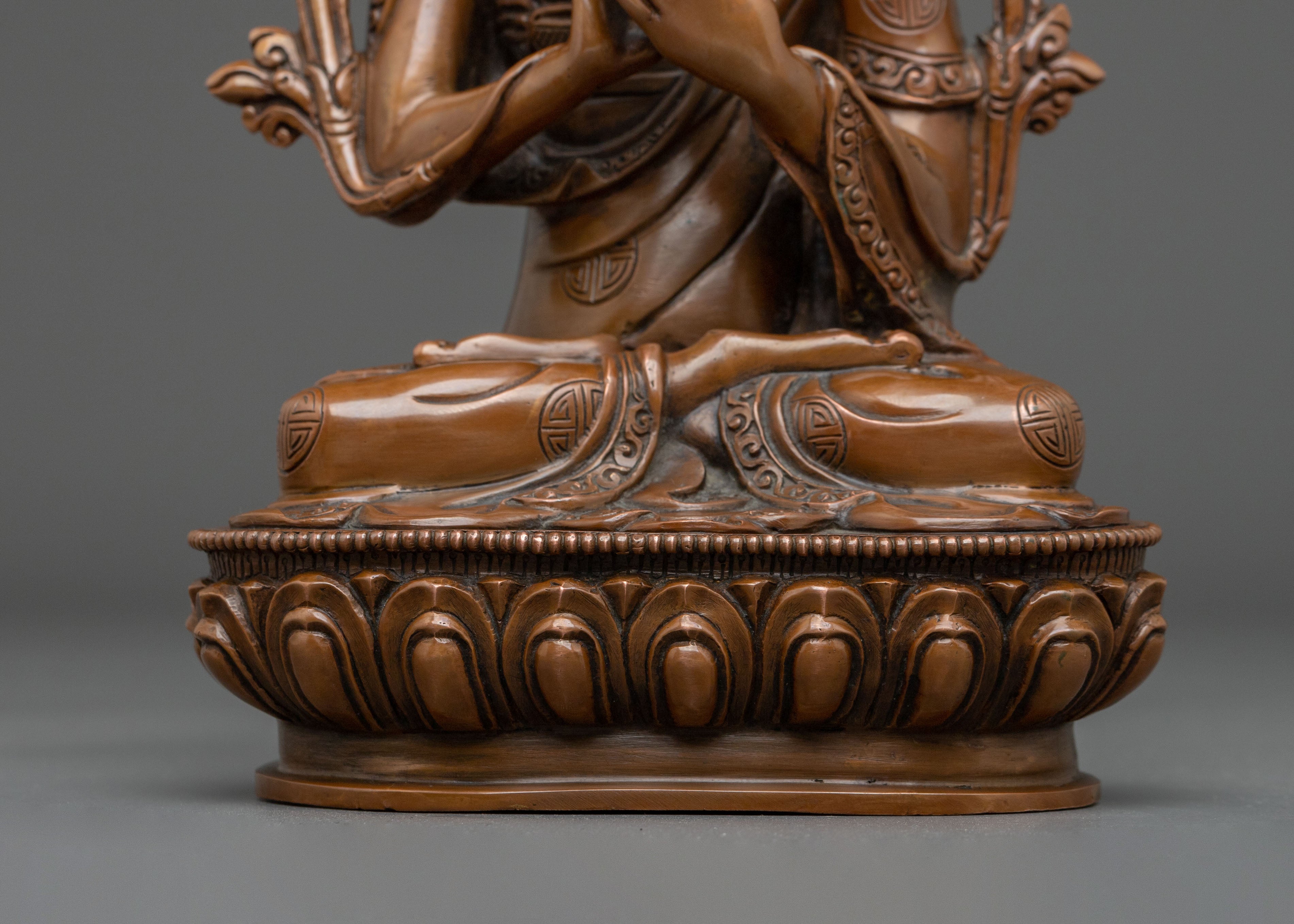 Tsongkhapa Sacred Statue Collection with Disciples