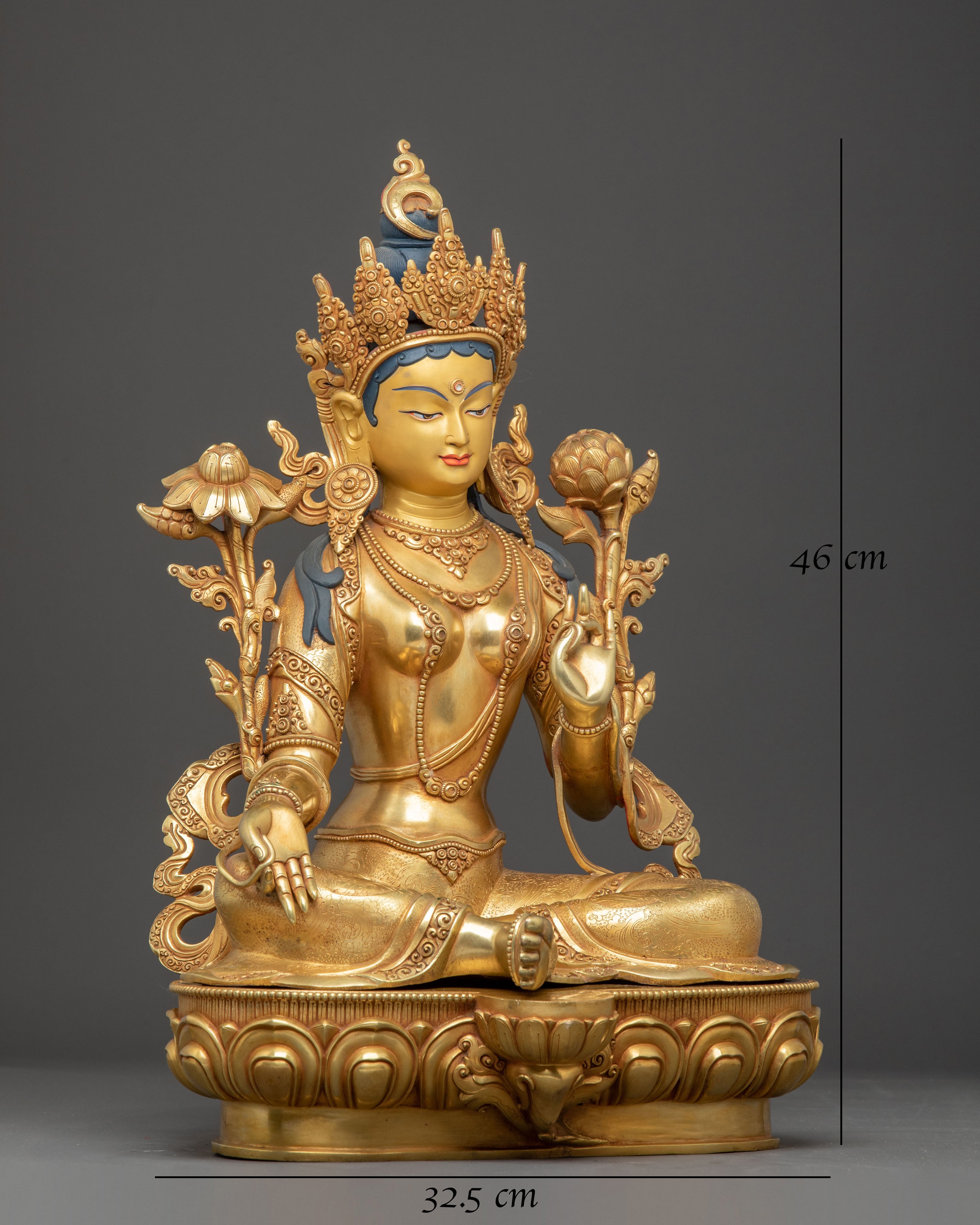 Handcrafted Mother Shyama Tara Statue | Divine Compassion
