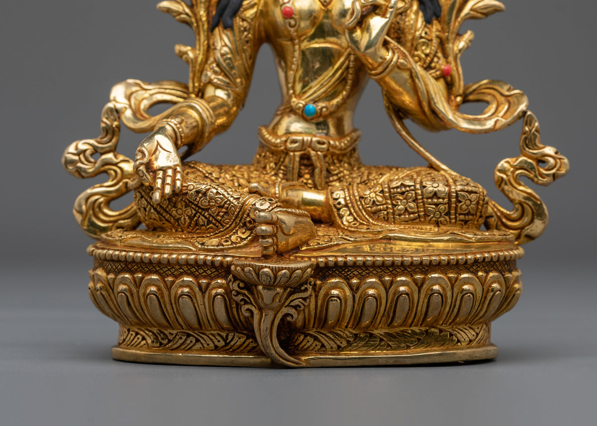 Green Tara Statue | Tibetan Buddhist Goddess Sculpture