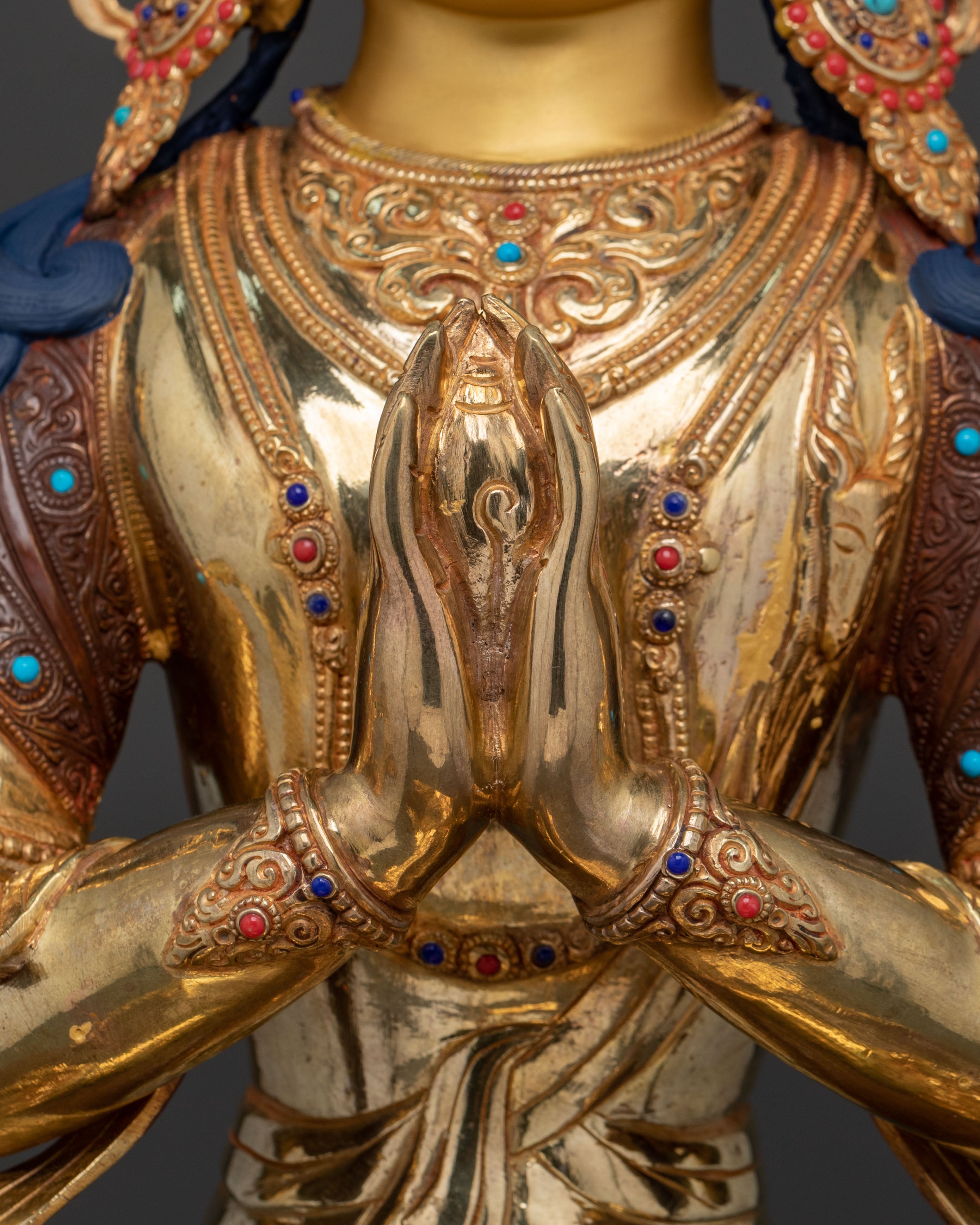 Buddha Dharma Sangha Spiritual Set | Sacred Figurine