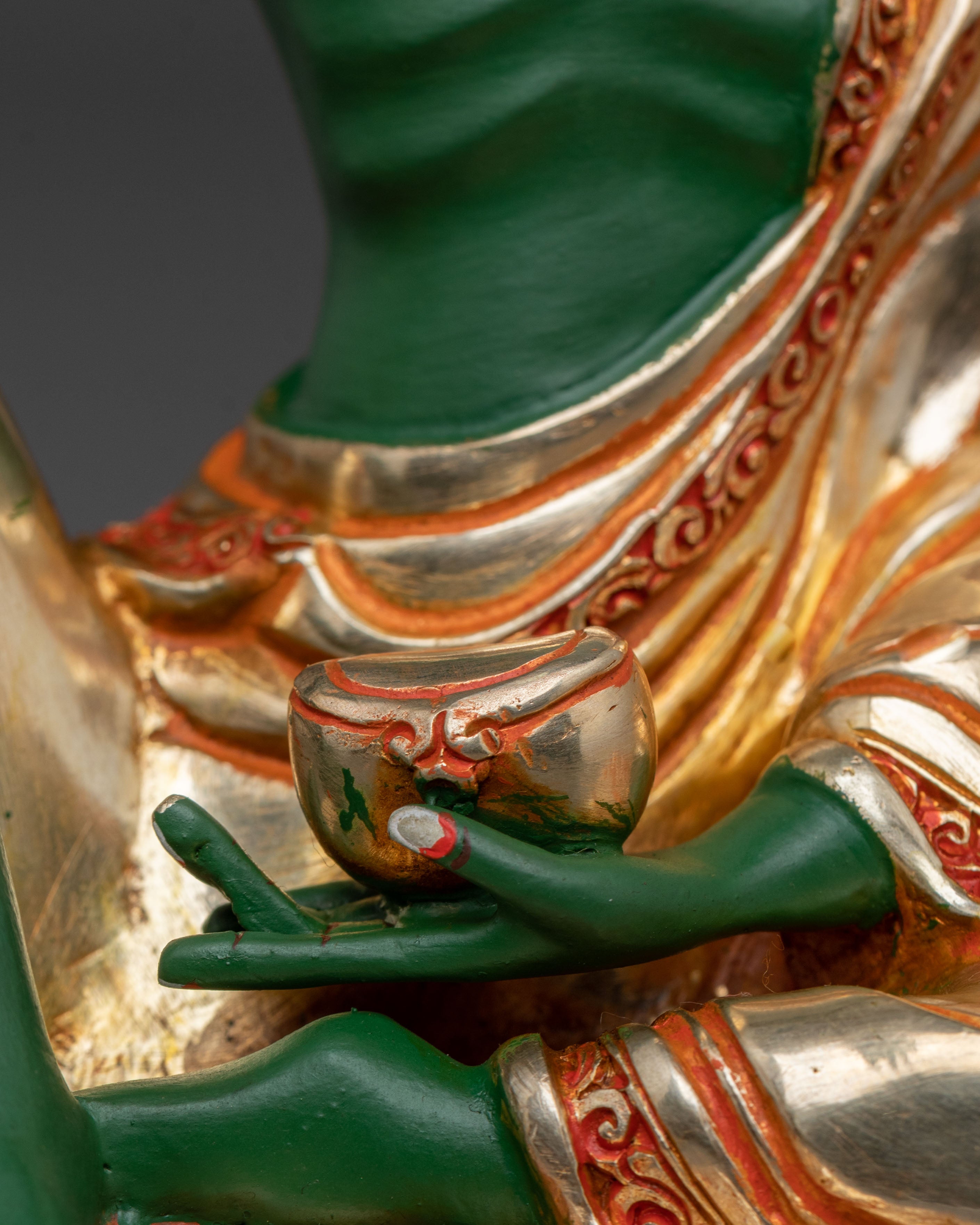 Buddhist Statue: Milarepa Spiritual Yogi