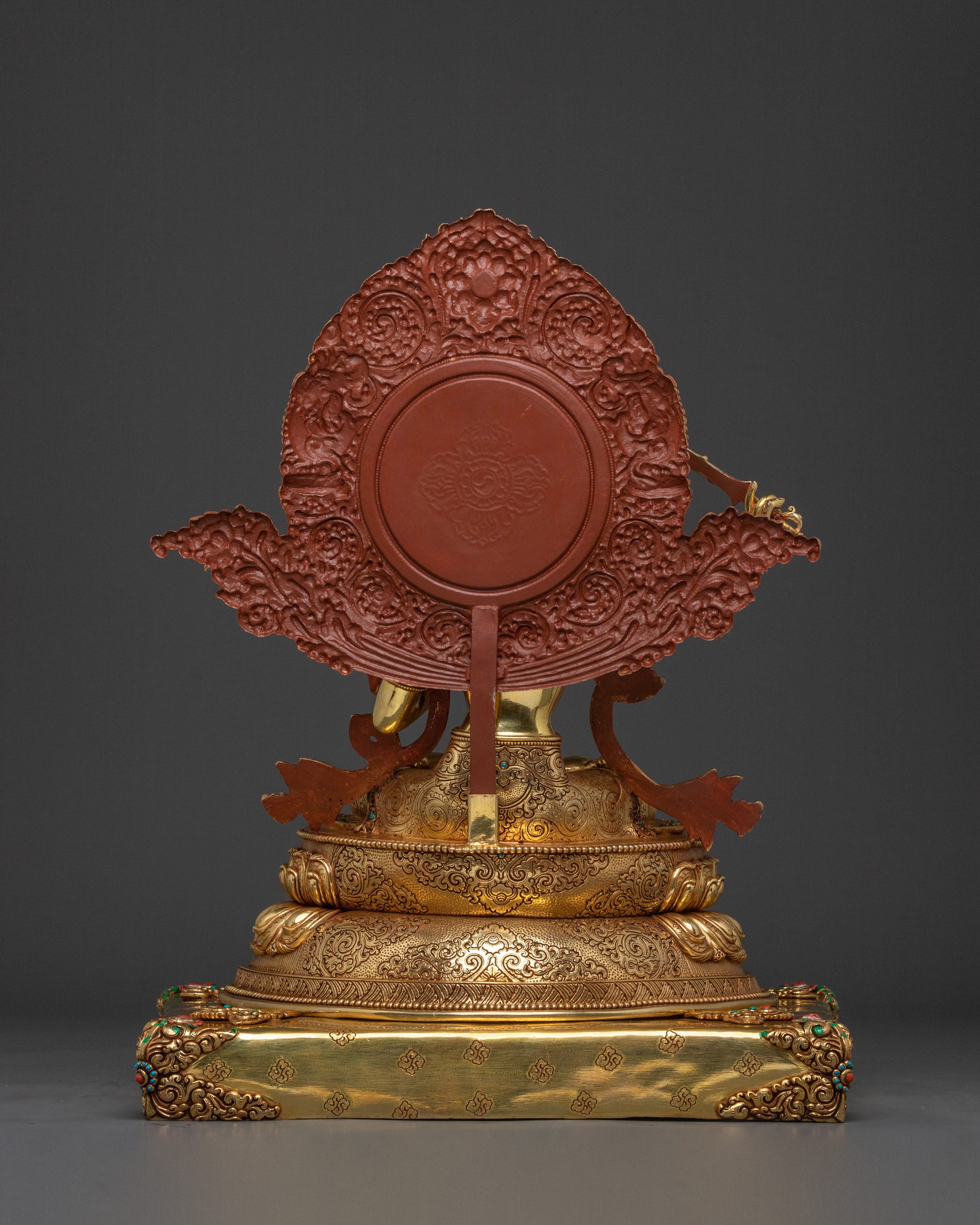 Spiritual Manjushri Statue | Buddhist Altar Sculpture