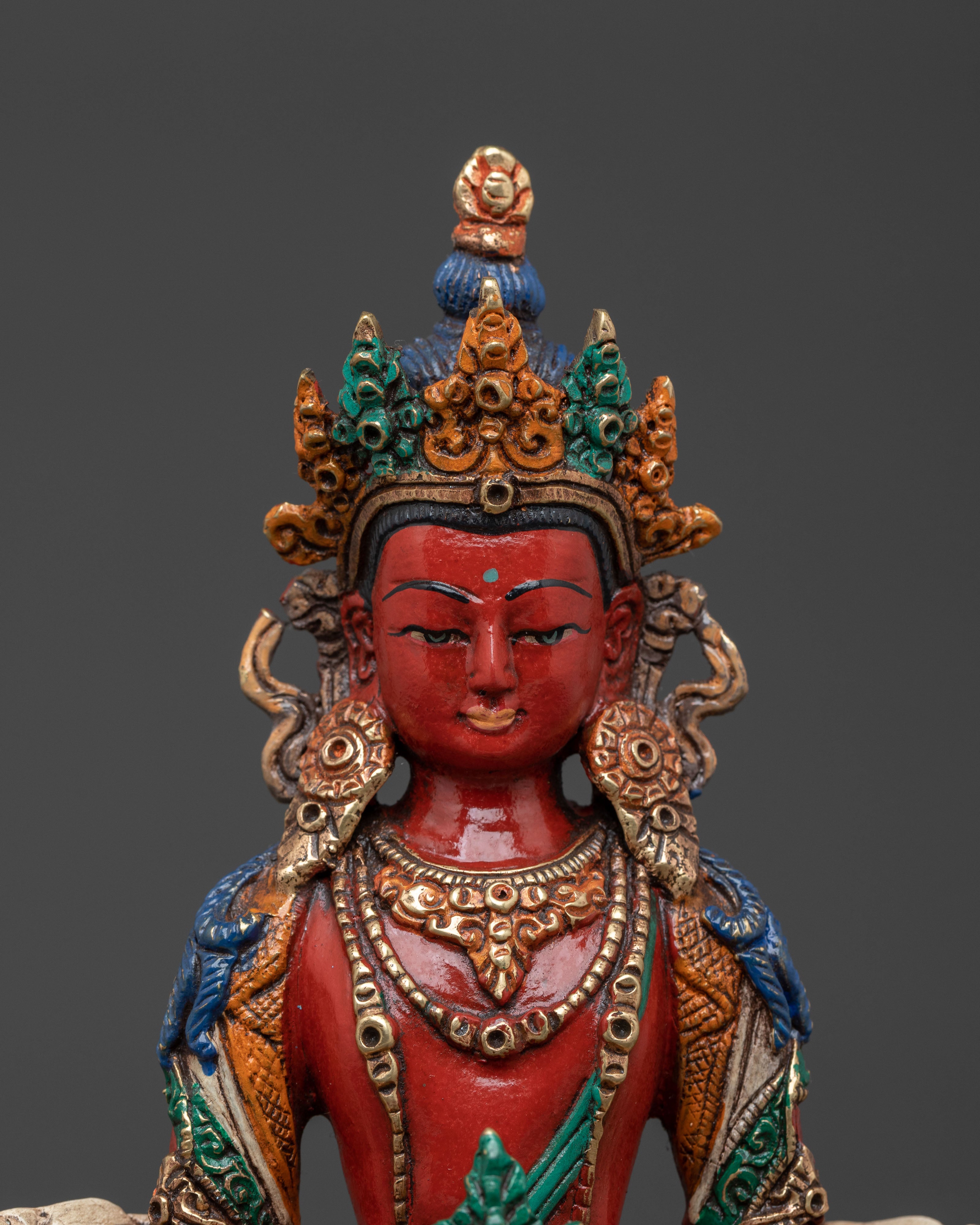 Infinite Life Idol Amitayus: Buddhist Sculpture