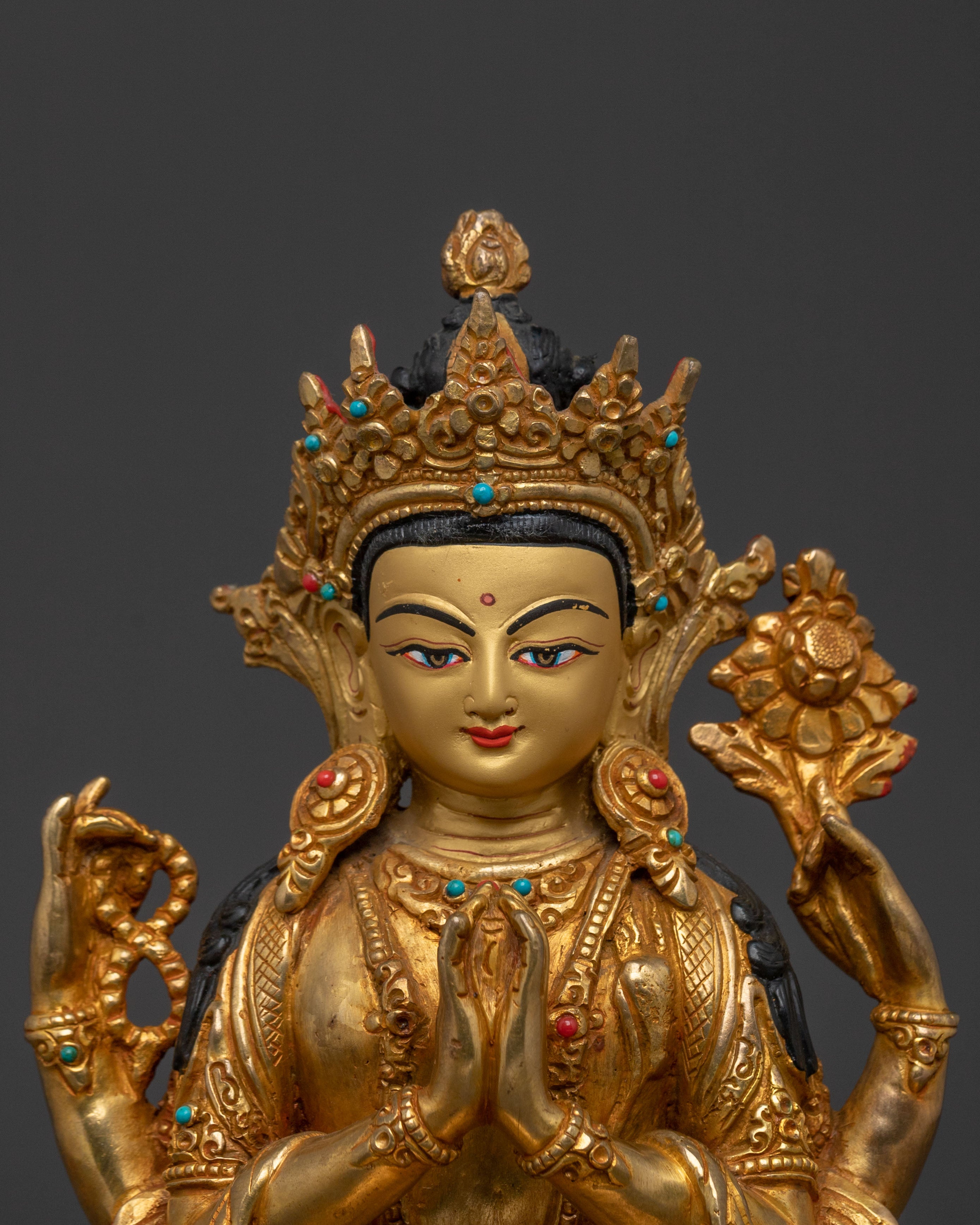 Statue of Chenrezig Bodhisattva of Compassion