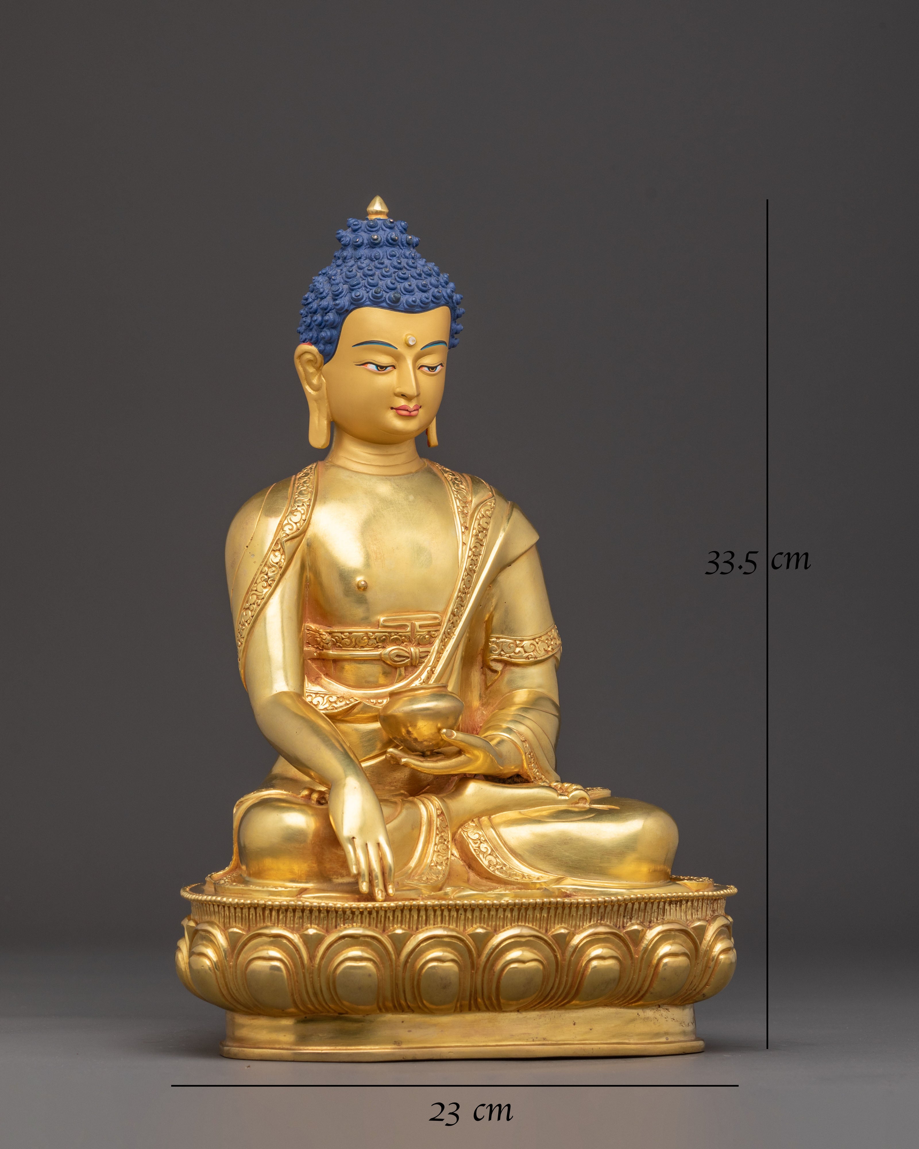 Sacred Gautama Buddha Statue: Buddha of Knowledge and Power