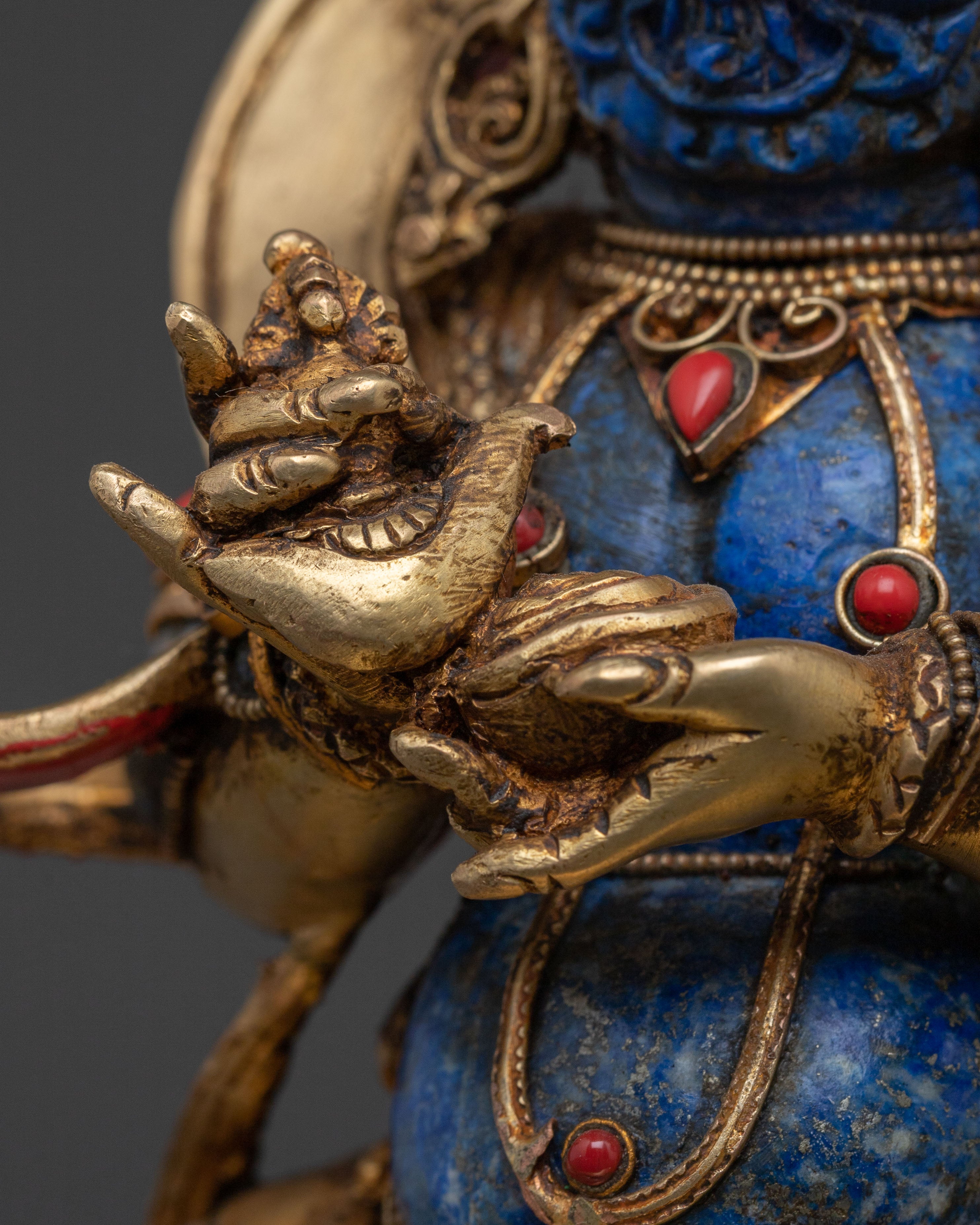 Shakya Mahakala Sacred Statue | Protector Figure