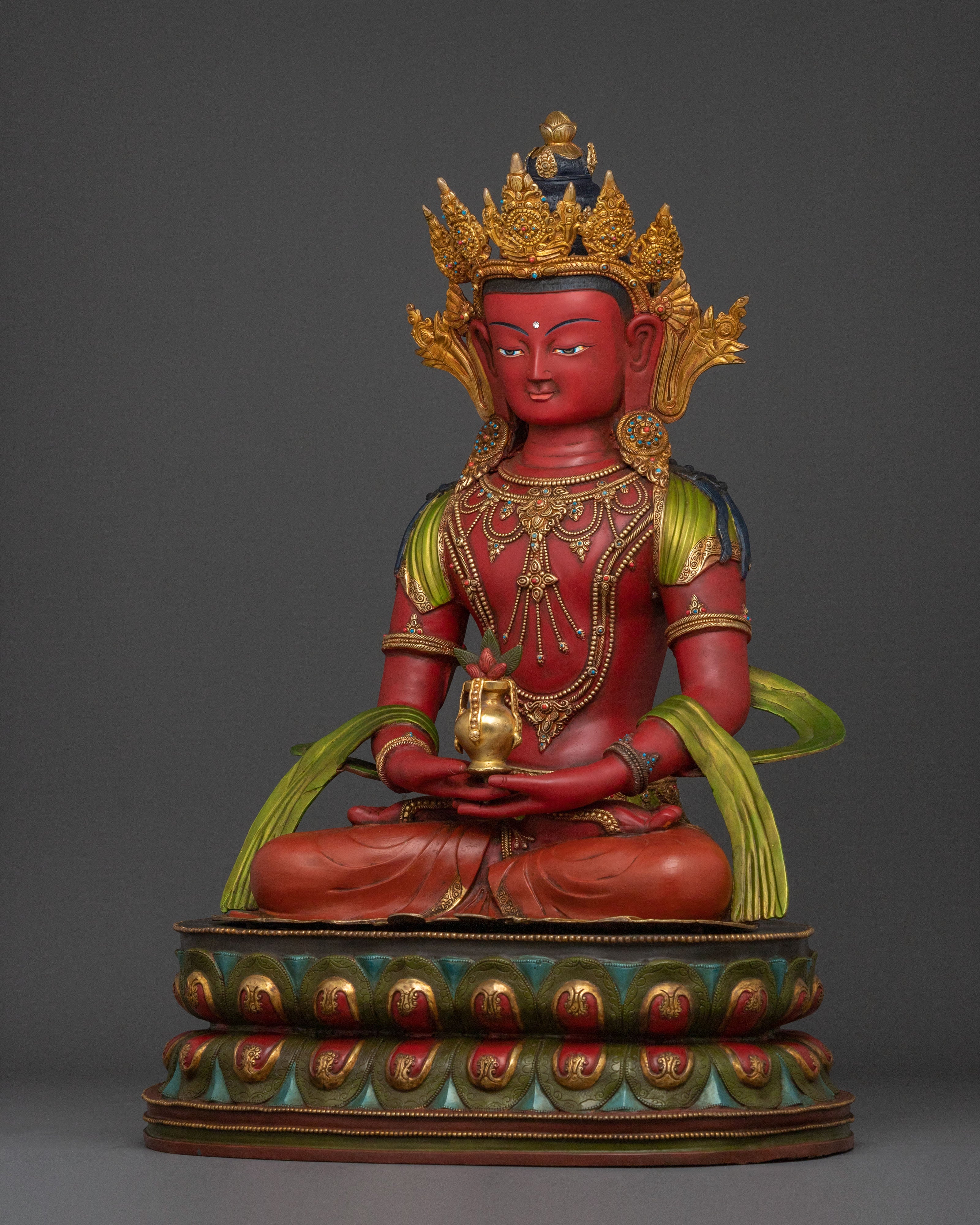 Tibetan Amitayus Buddha Statue | Pure Land Buddha