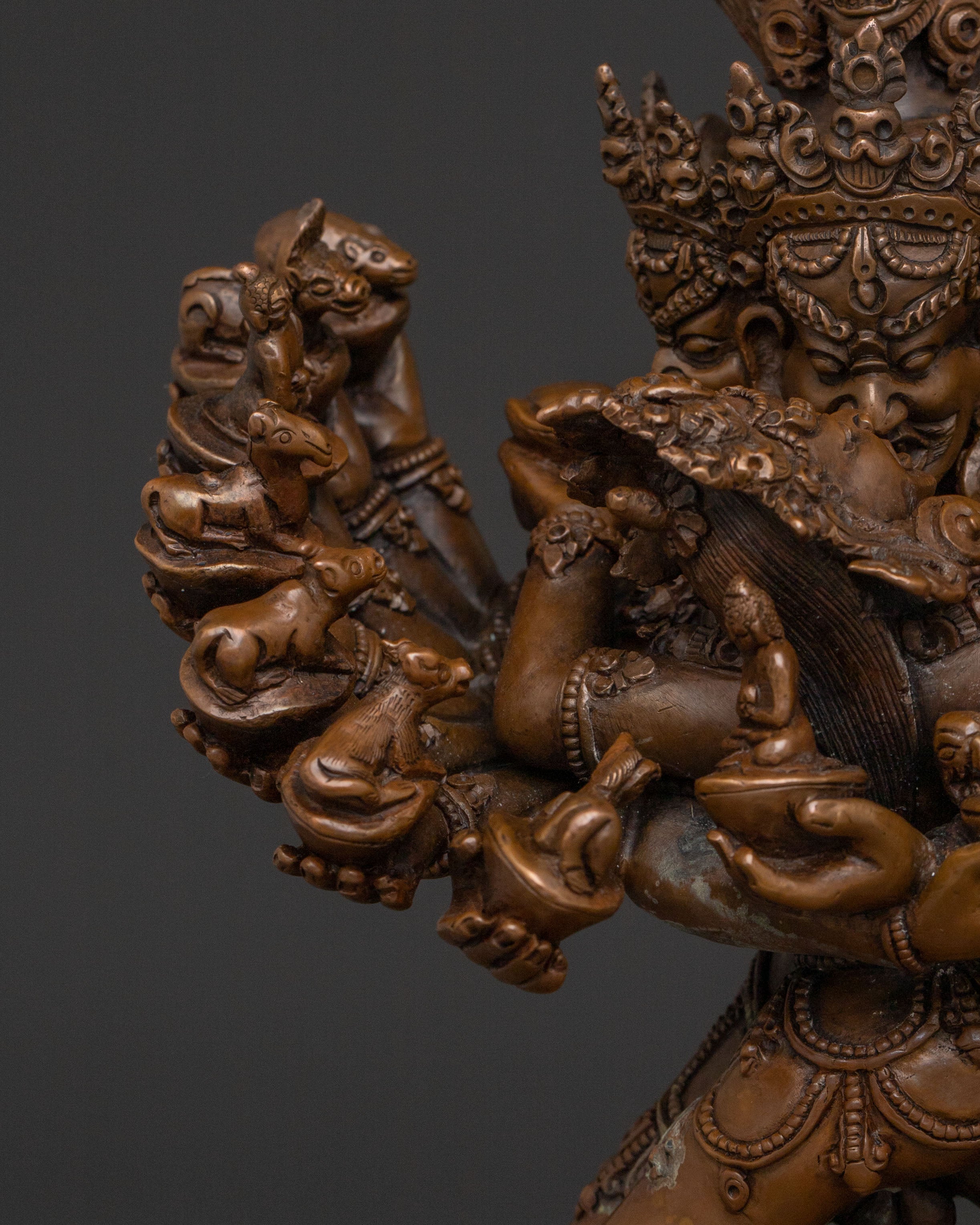 Hevajra Tantric Deity Statue | Fierce Protector of Vajrayana Wisdom