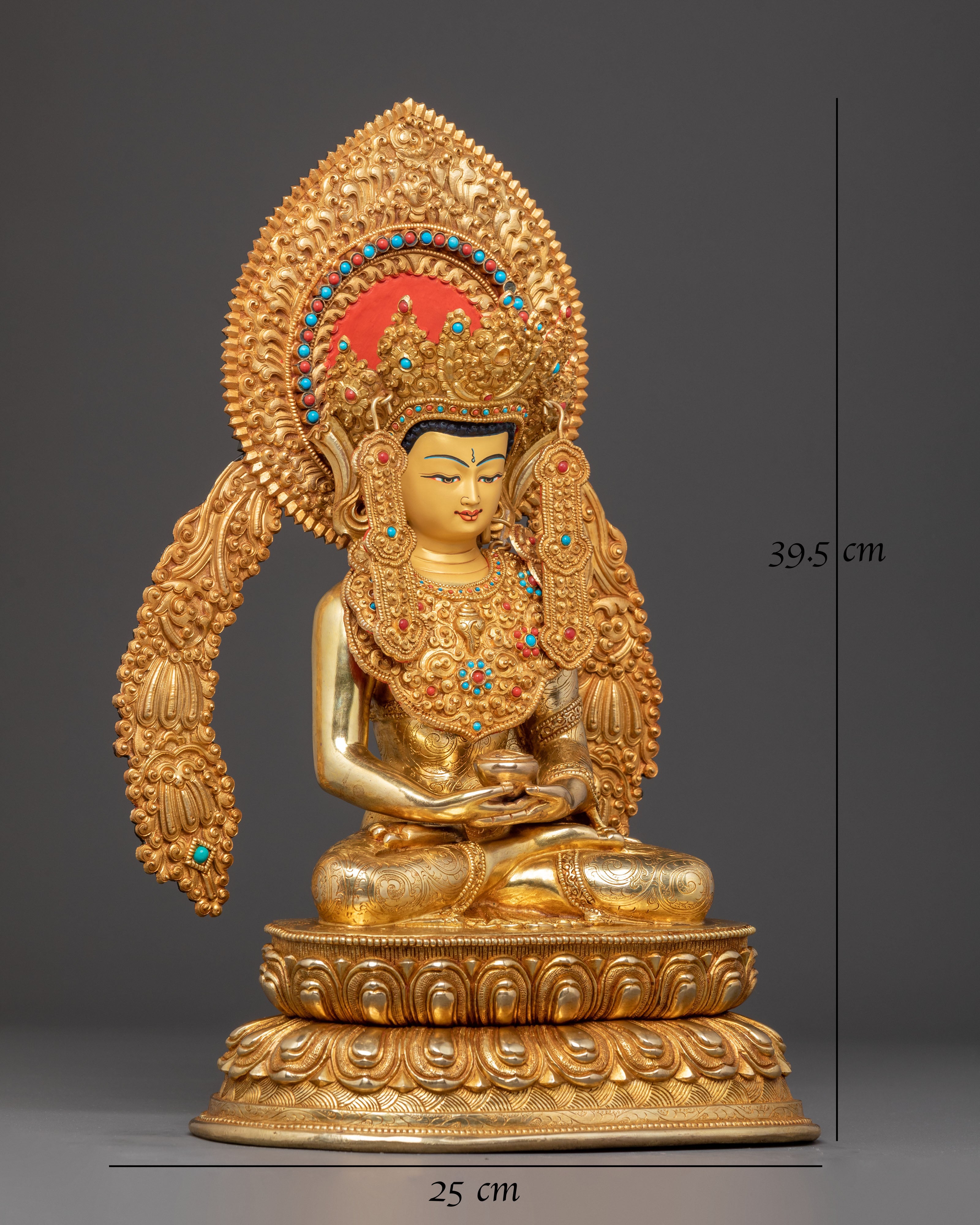 Magnificent Statue of Amitabha Pure Land Buddha | Buddha of Infinite Light