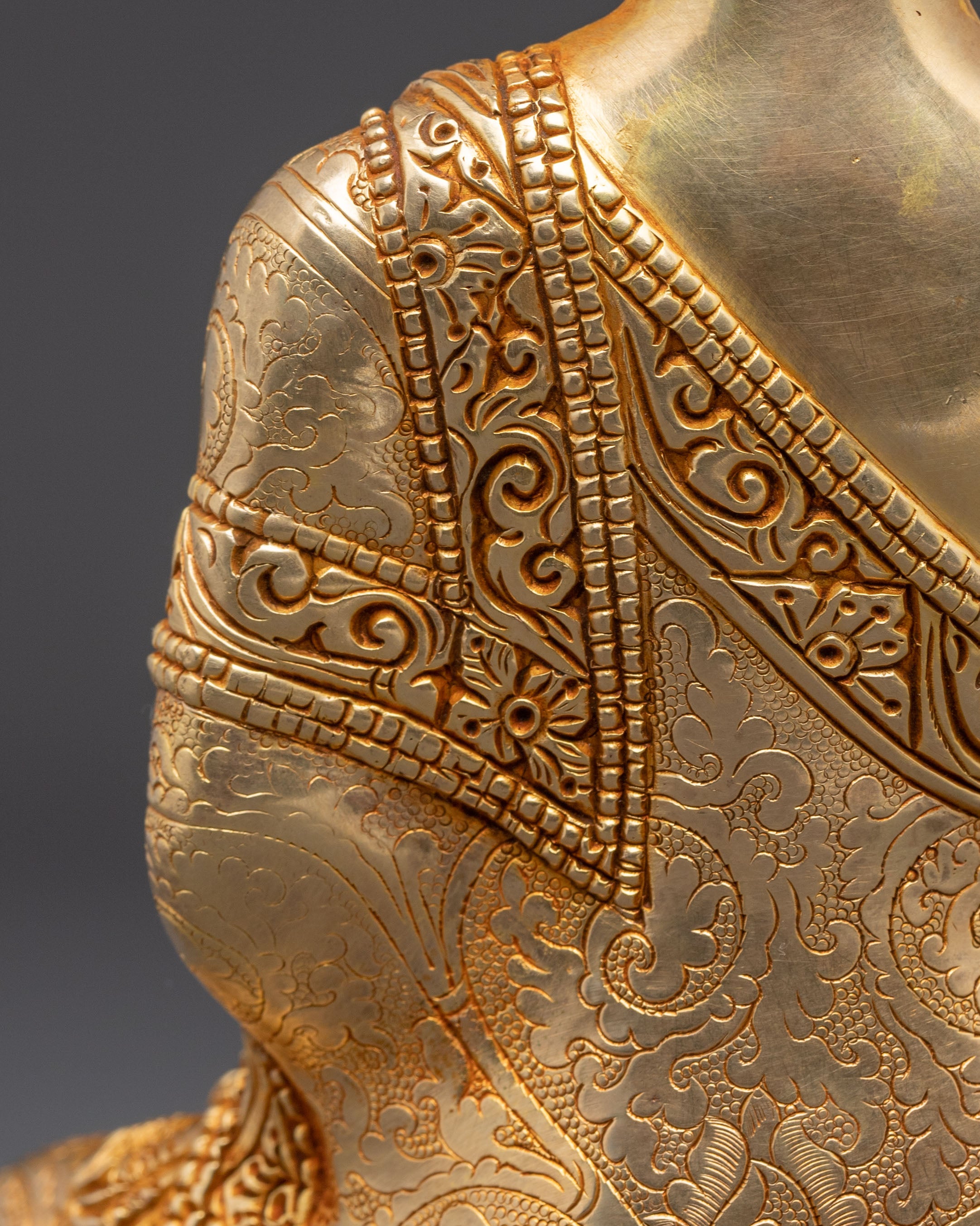 Handmade Radiant Shakyamuni Buddha Statue | Historical Buddha