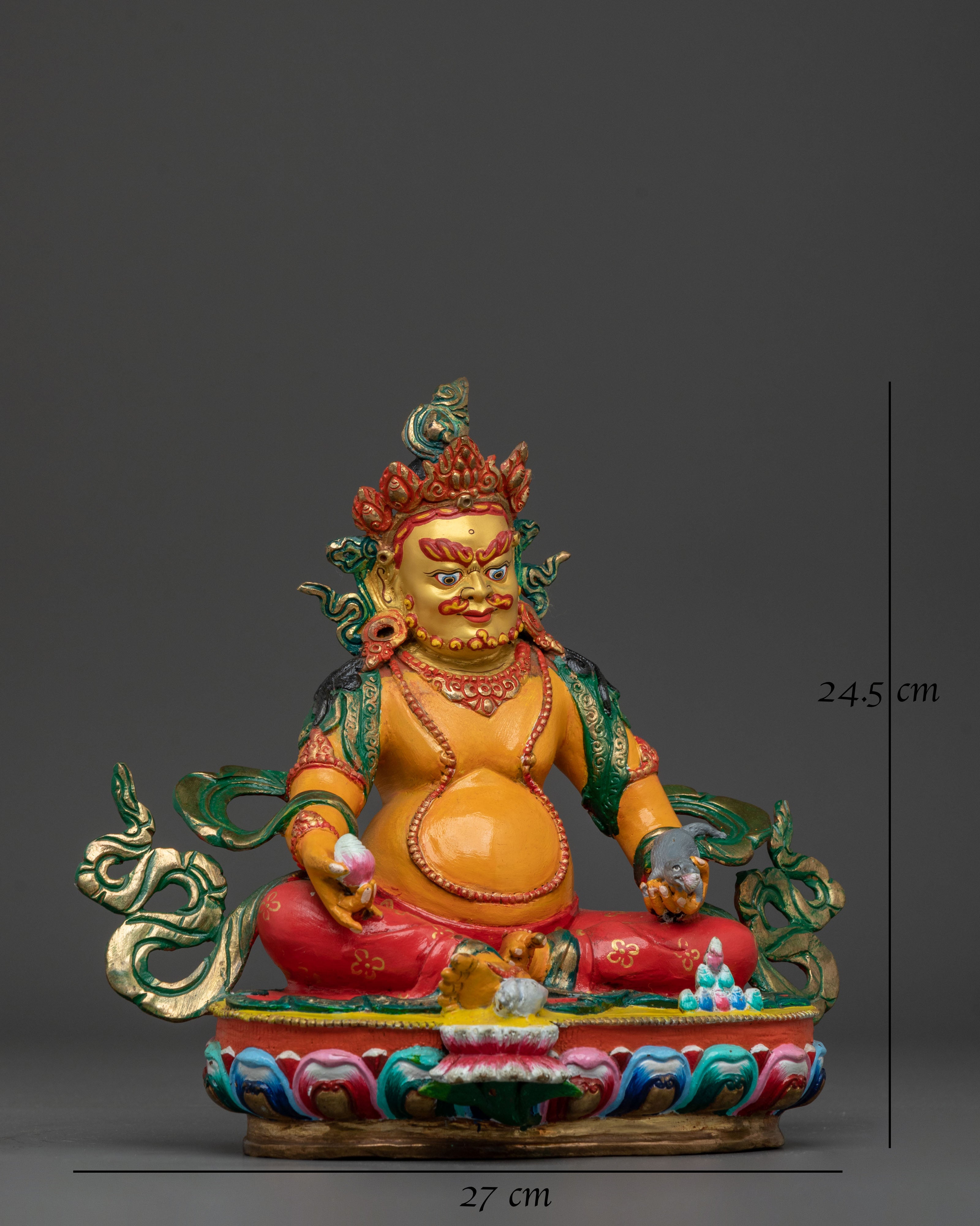 Dzambhala Sculpture | Buddhist Wealth Deity