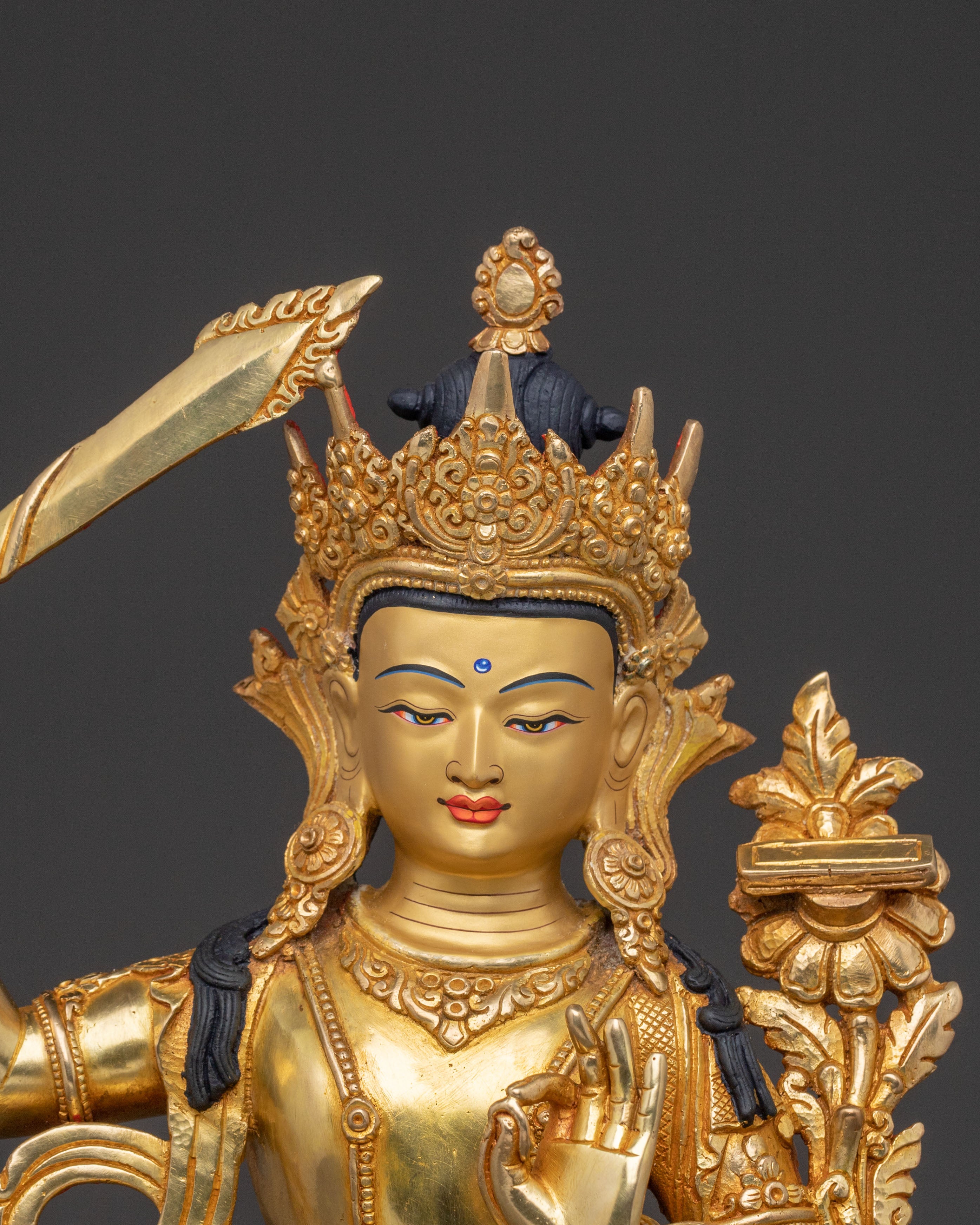 The Sword of Wisdom Manjushri Statue