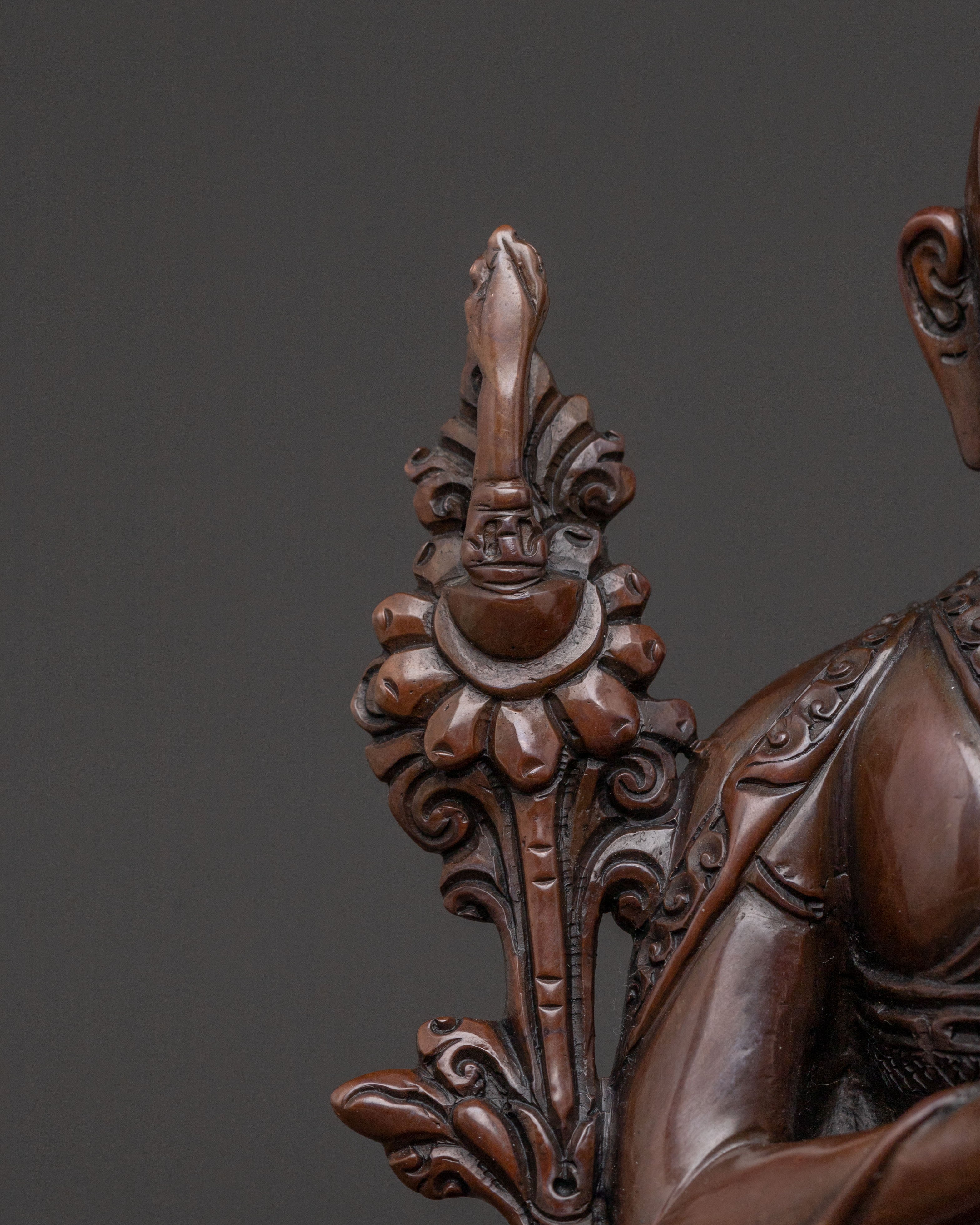 Tsongkhapa Divine Statue with Disciples: Altar Decor