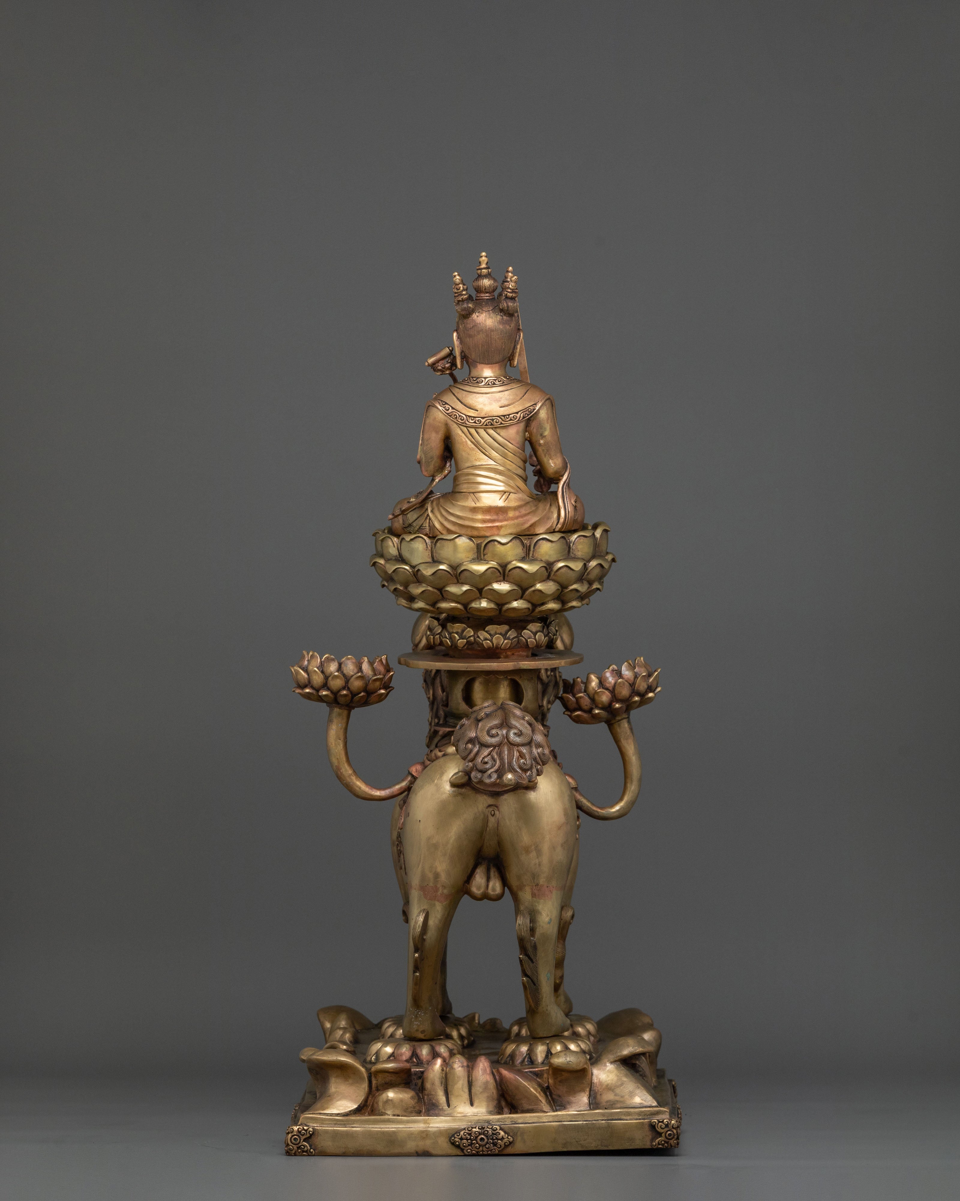 Chinese Manjushri Statue | Tibetan Wisdom Bodhisattva
