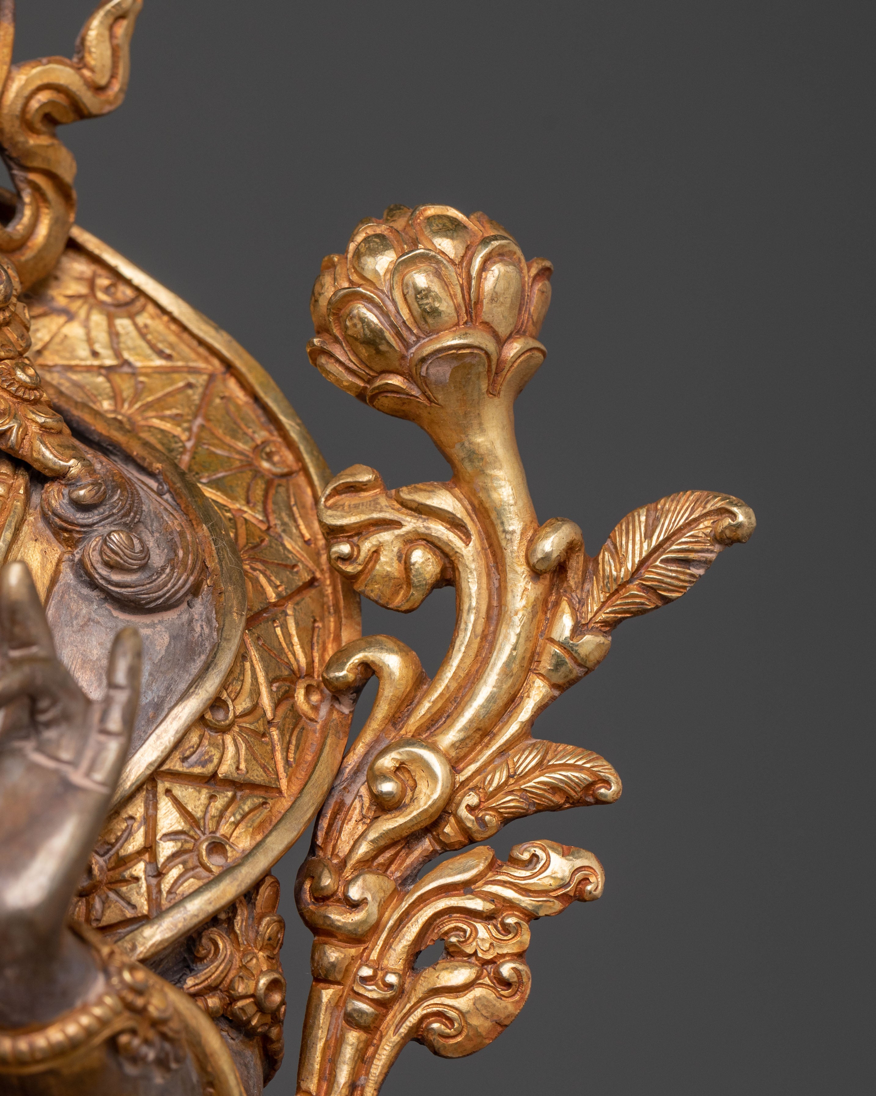 Handcrafted Green Tara Protection Statue
