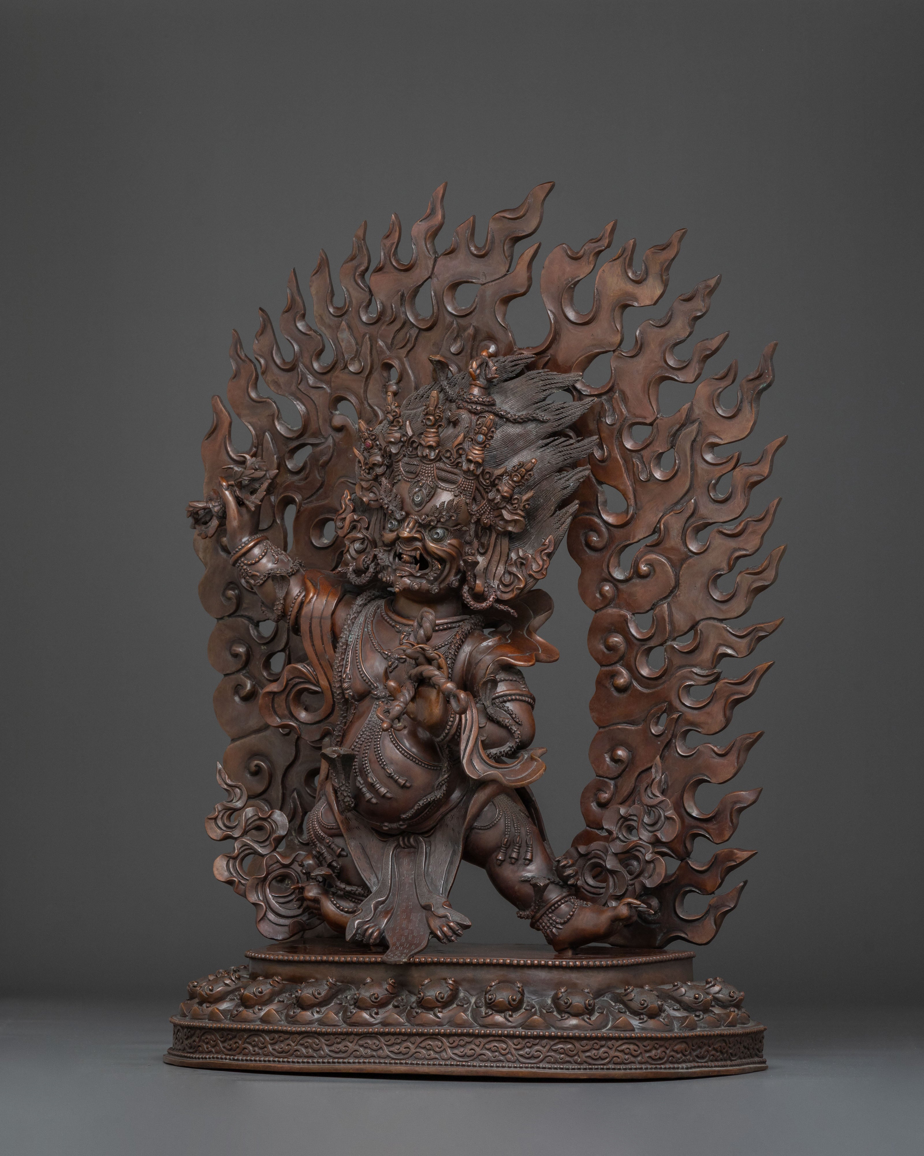 Vajrapani Protector Deity Statue | Bodhisattva of Power and Spiritual Strength