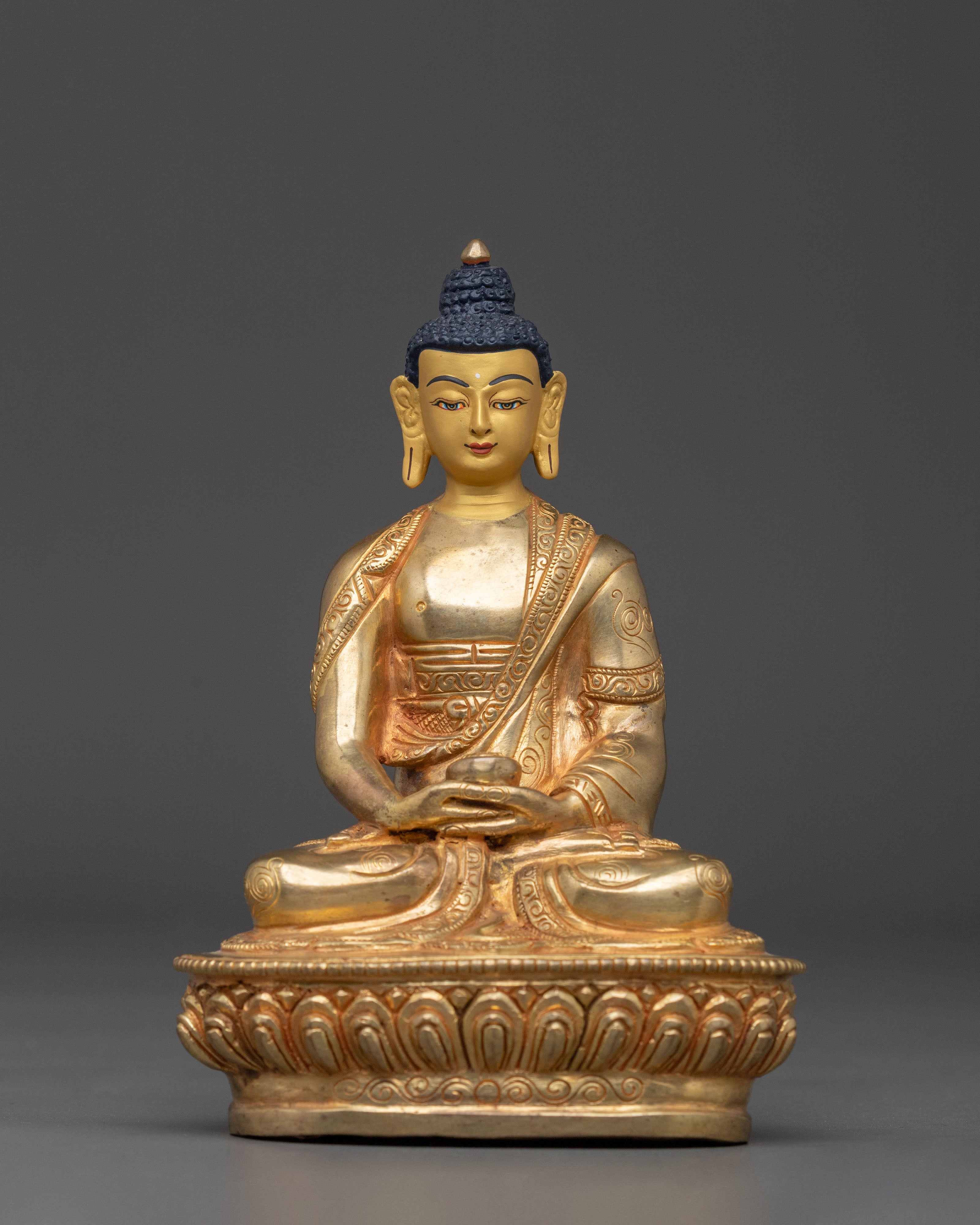 Buddha of Pure Land Amitabha Sculpture | Symbol of Infinite Light and Compassion