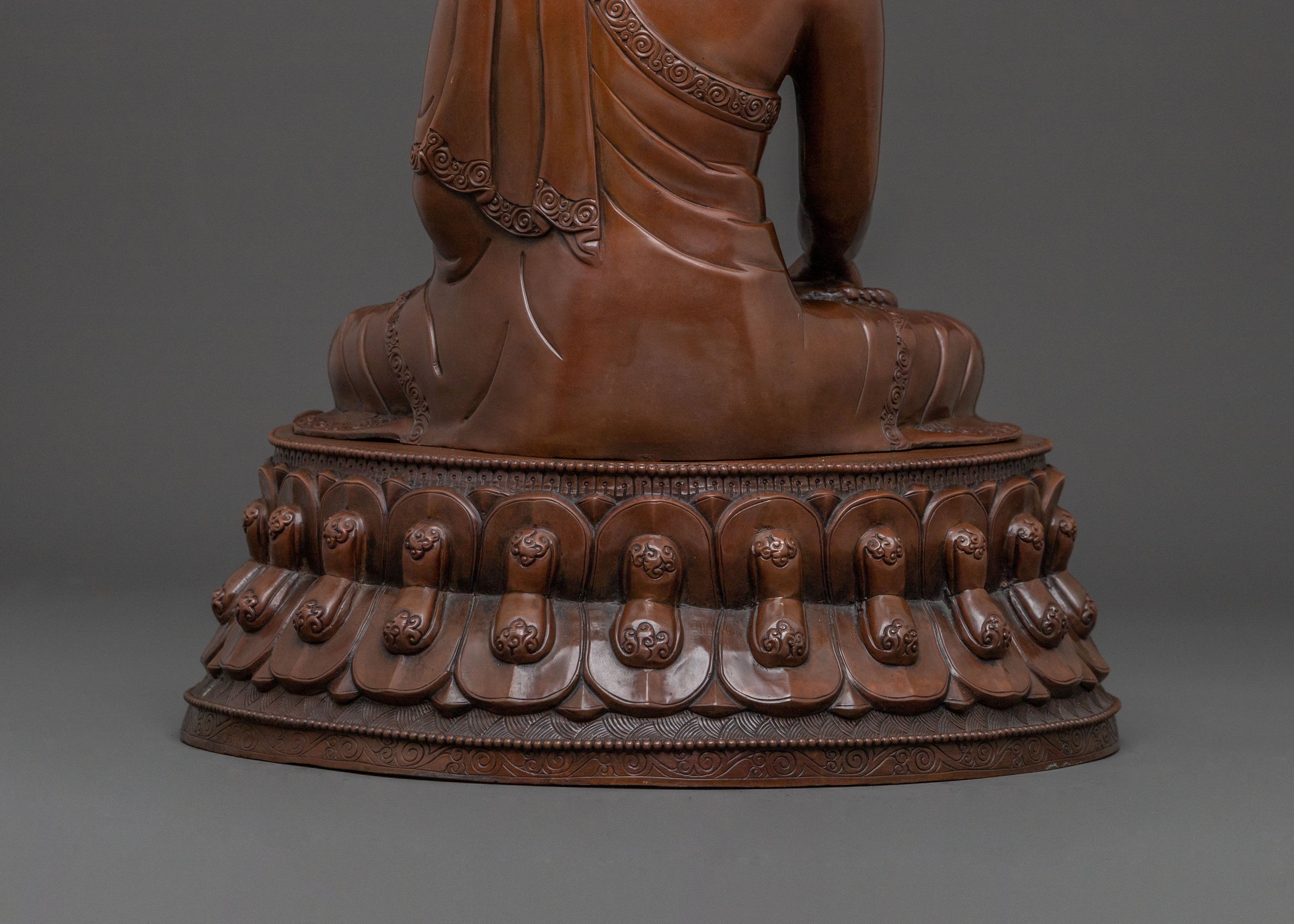 awakened teacher shakyamuni buddha statue