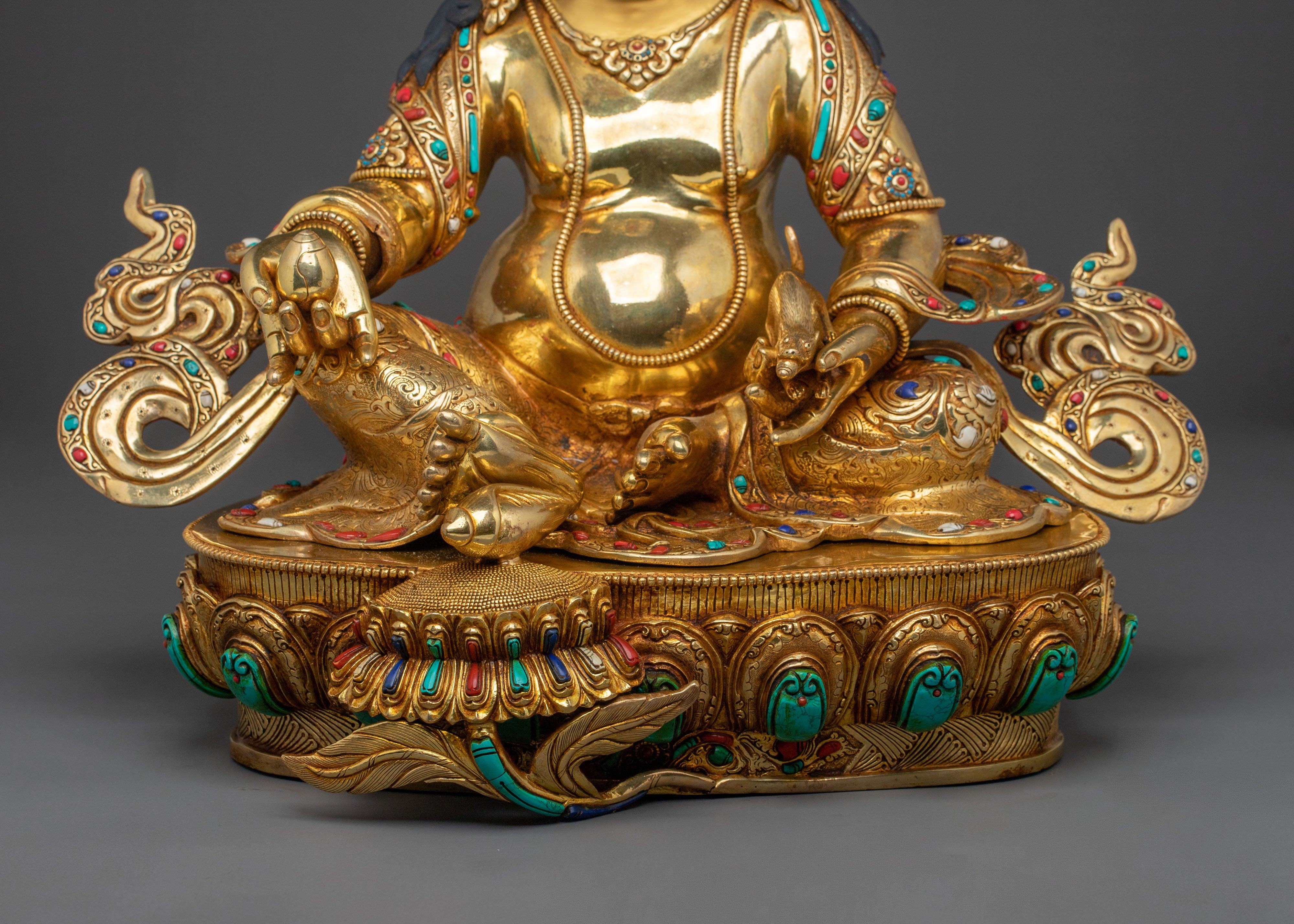 Dzambhala Sacred Statue | Symbol of Prosperity