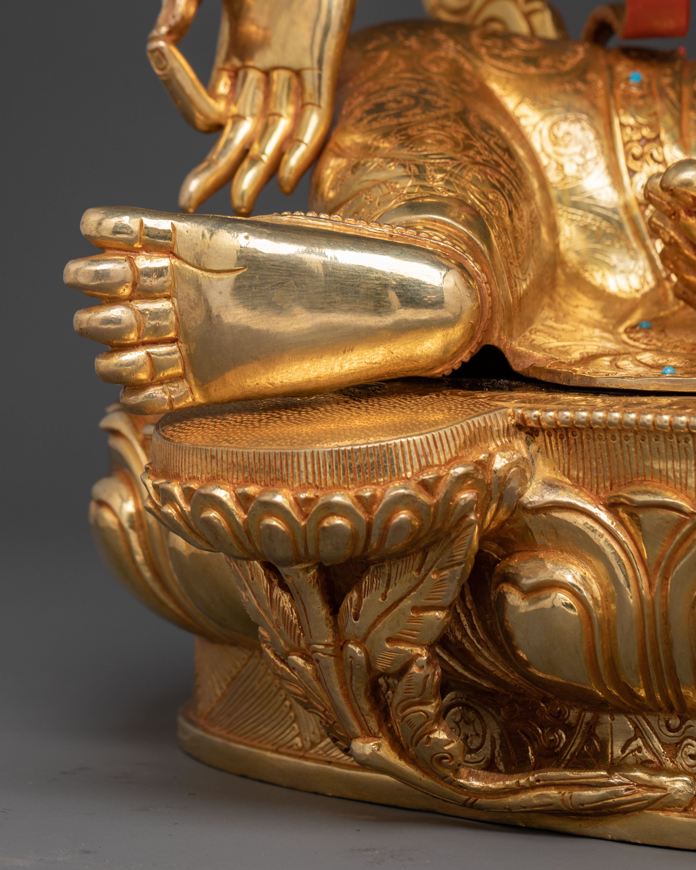 Guardian Green Tara Statue | Handcrafted Elegance