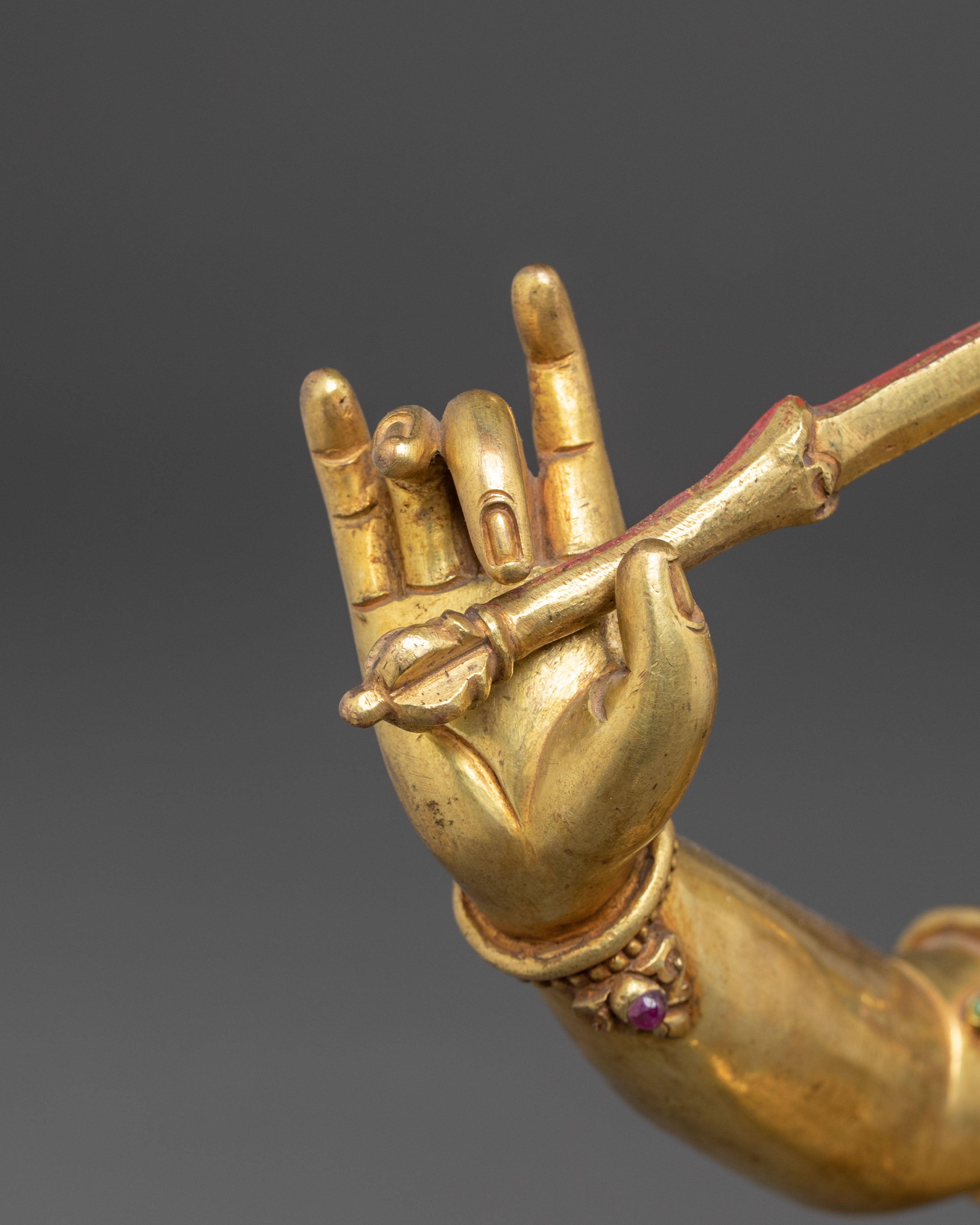 Manjushri Bodhisattva Radiant Statue | Spiritual Decor Icon