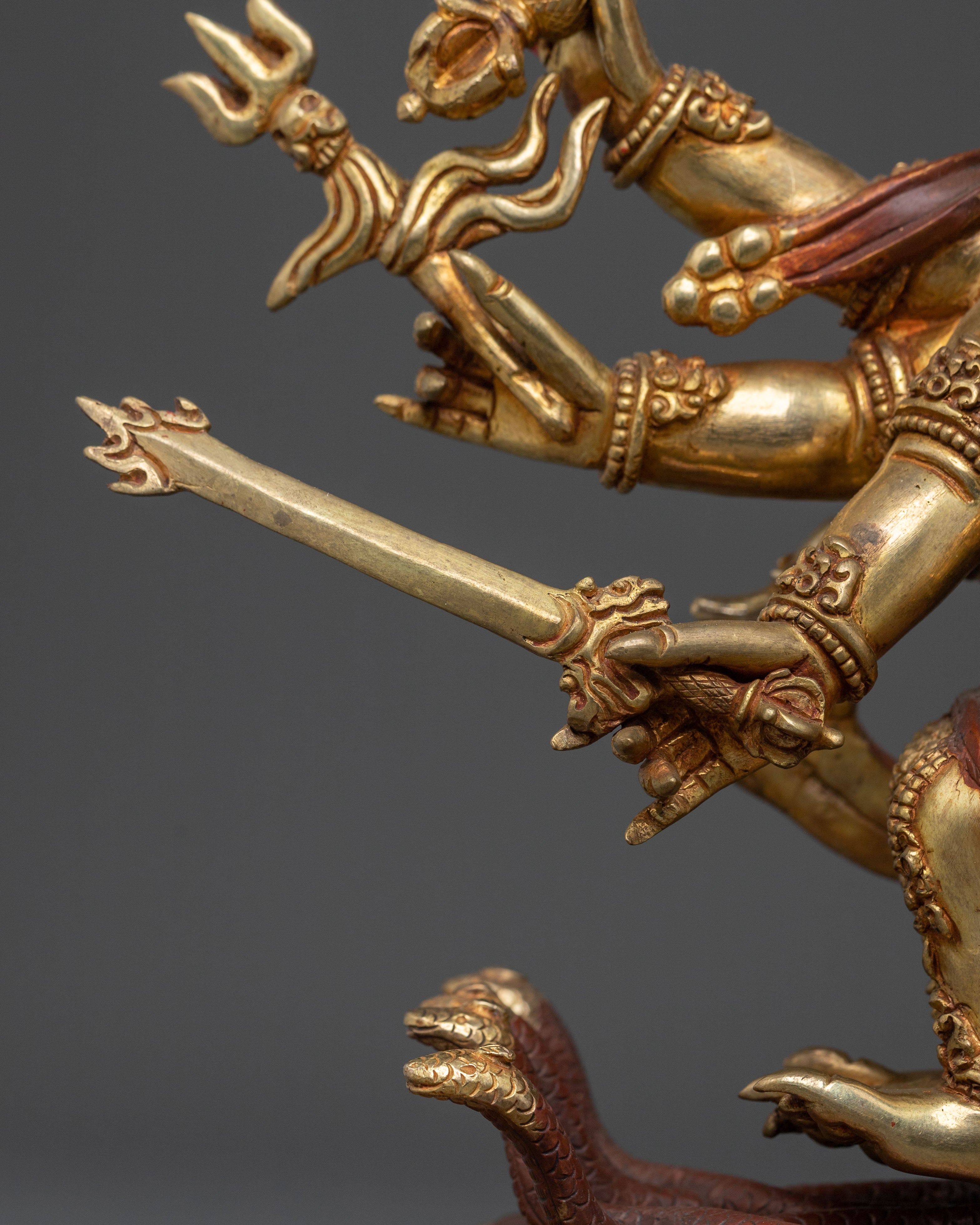 Wrathful Hayagriva Statue | Buddhist Protector Altar Decor
