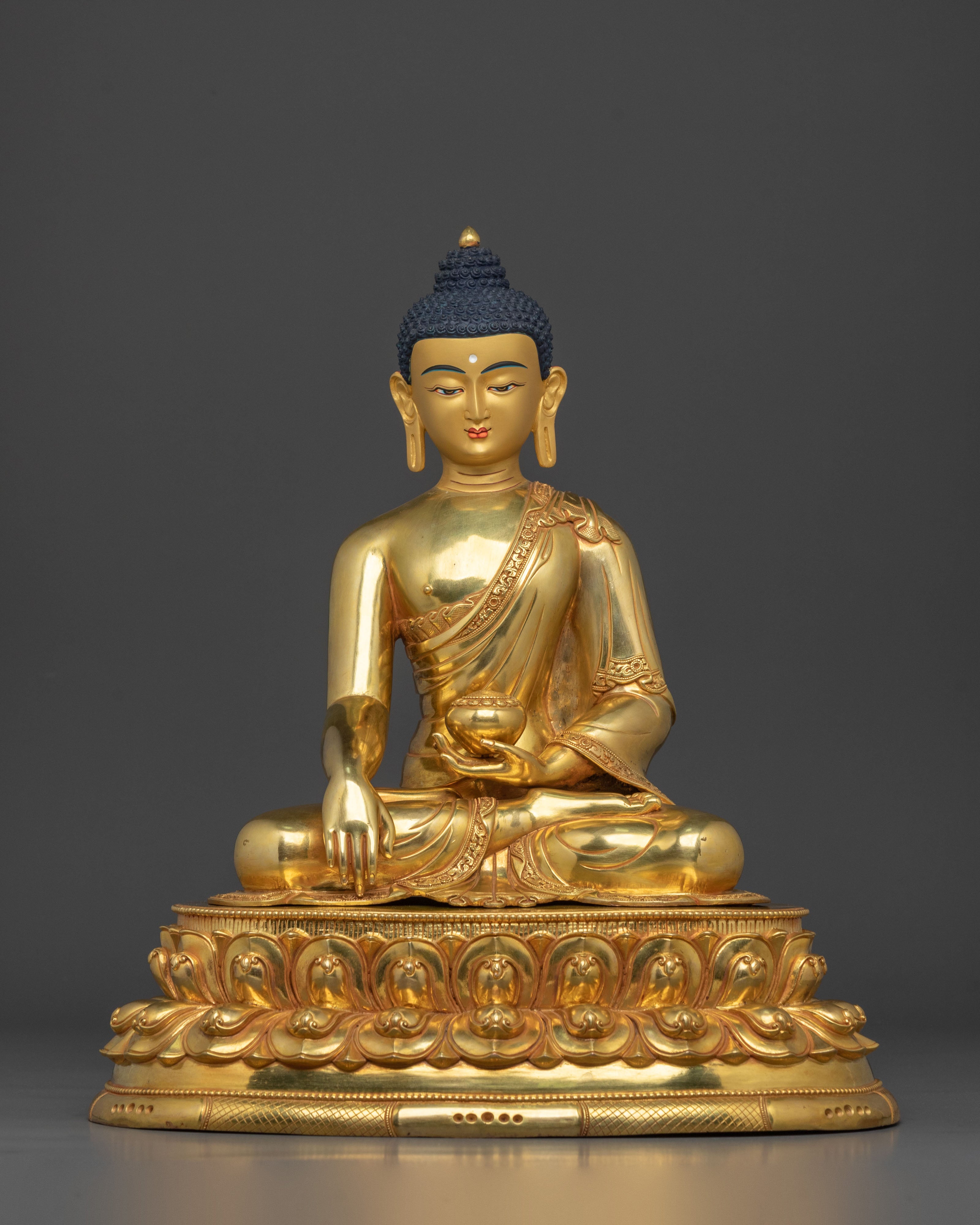 Authentic Himalayan Shakyamuni Buddha Statue