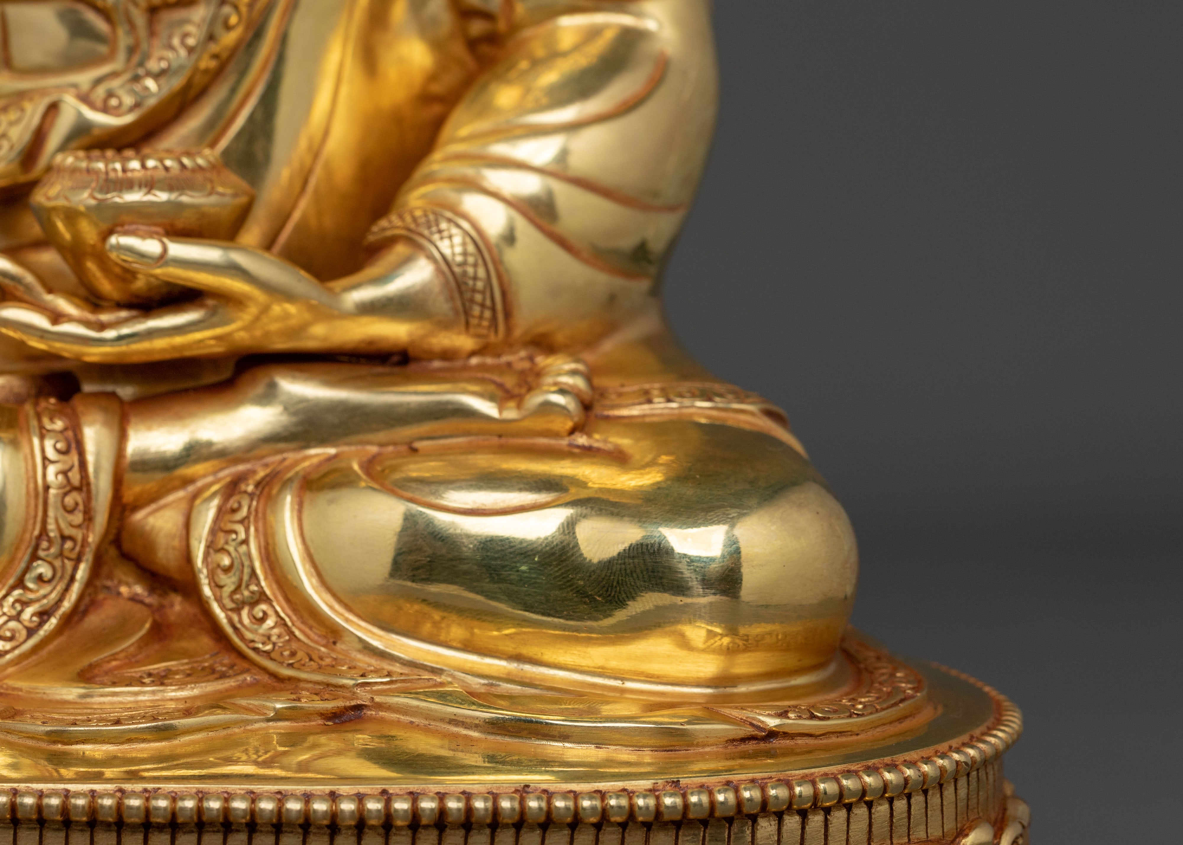 Ratnasambhava Statue | Tibetan Buddhist Figurine
