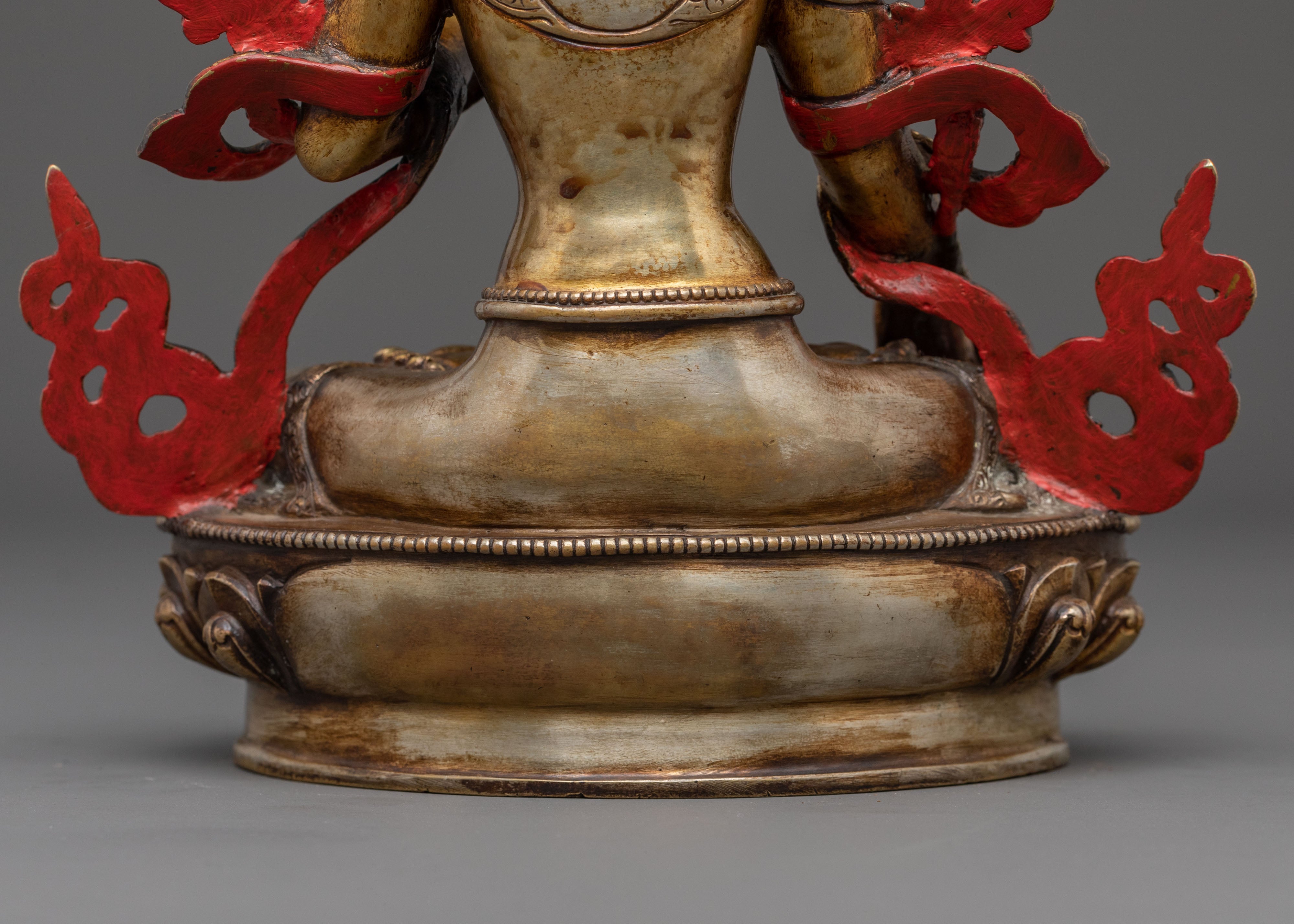 Divine White Tara Spiritual Statue | Blessing Icon