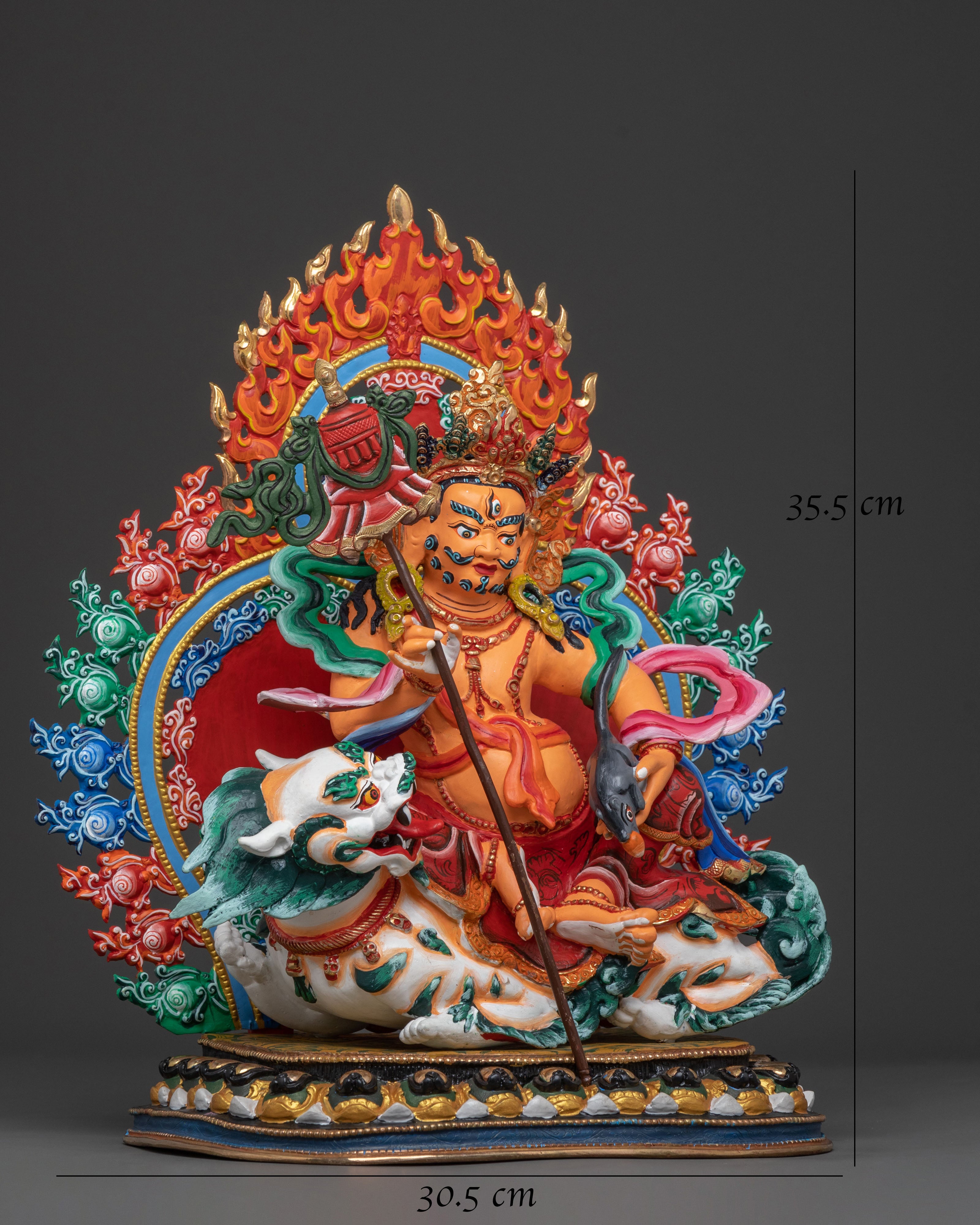 Namtoshe Statue | Tibetan Wealth Deity