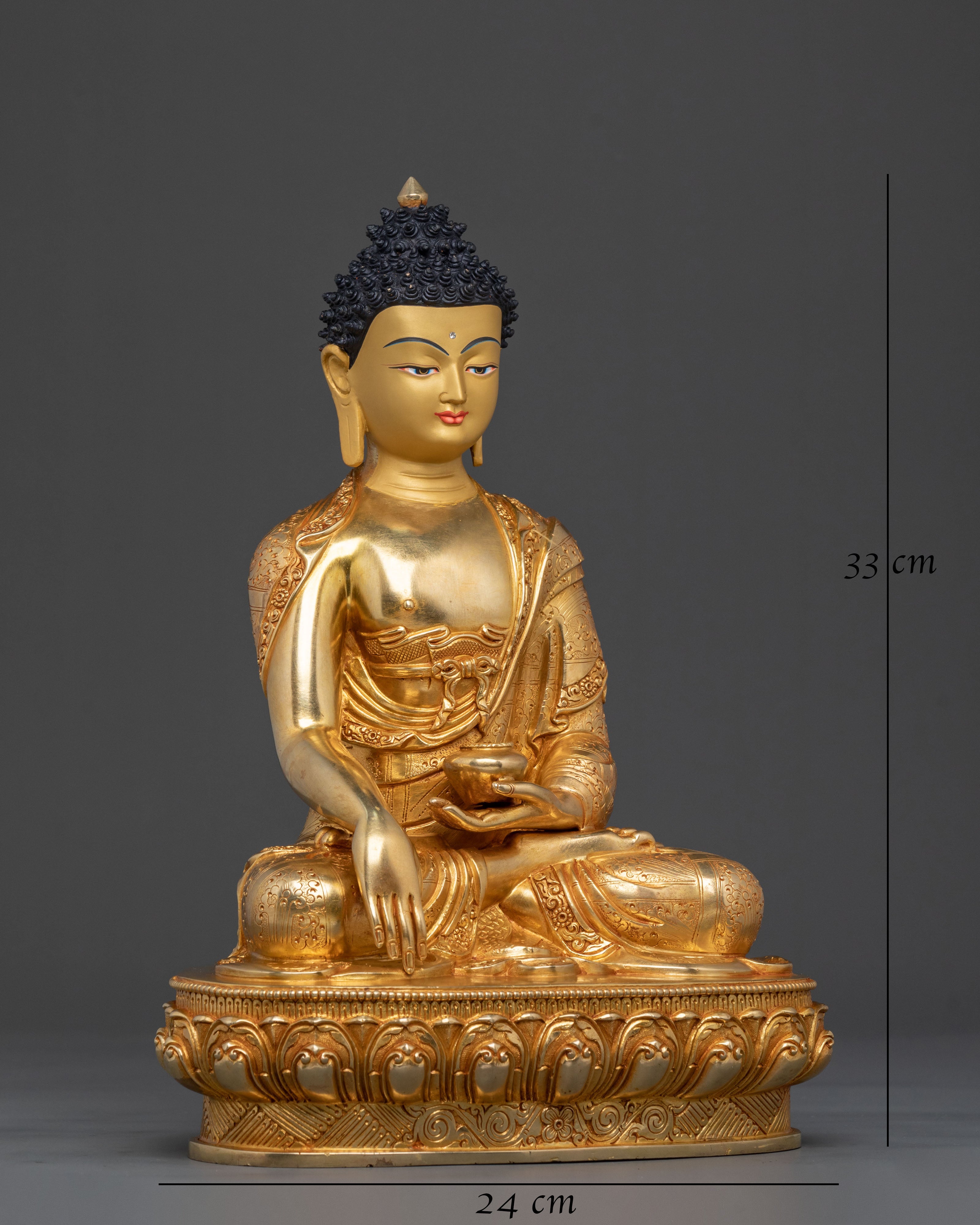 Shakyamuni: Enlightenment Statue of Sacred Buddha
