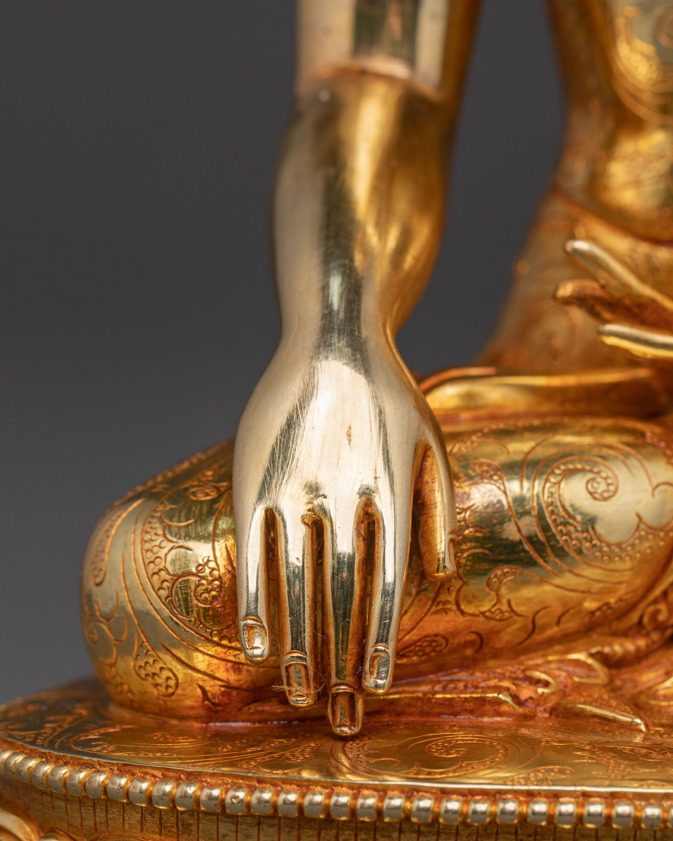 Five Dhyani Buddha Divine Statue Set | Altar Decor