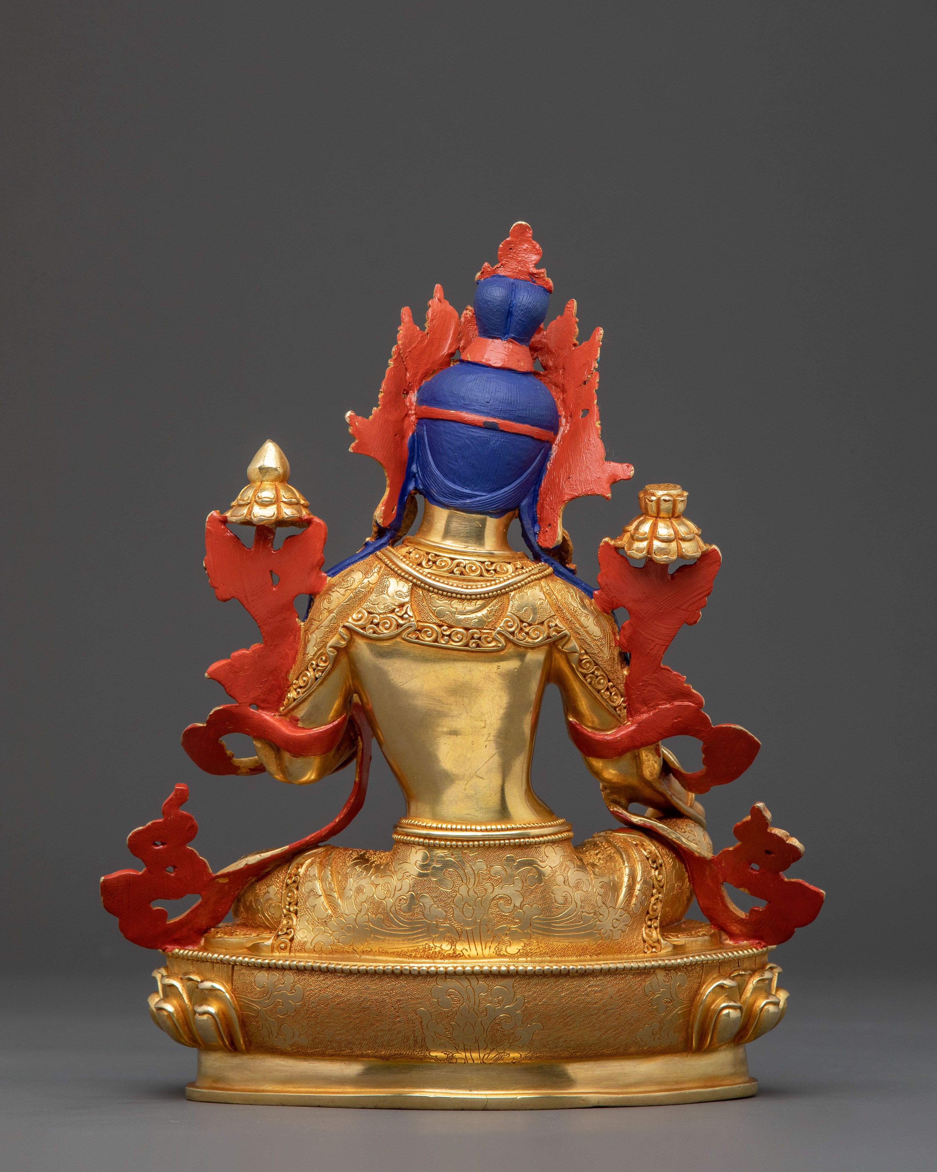 Guardian Green Tara Peace Statue | Handcrafted Serenity