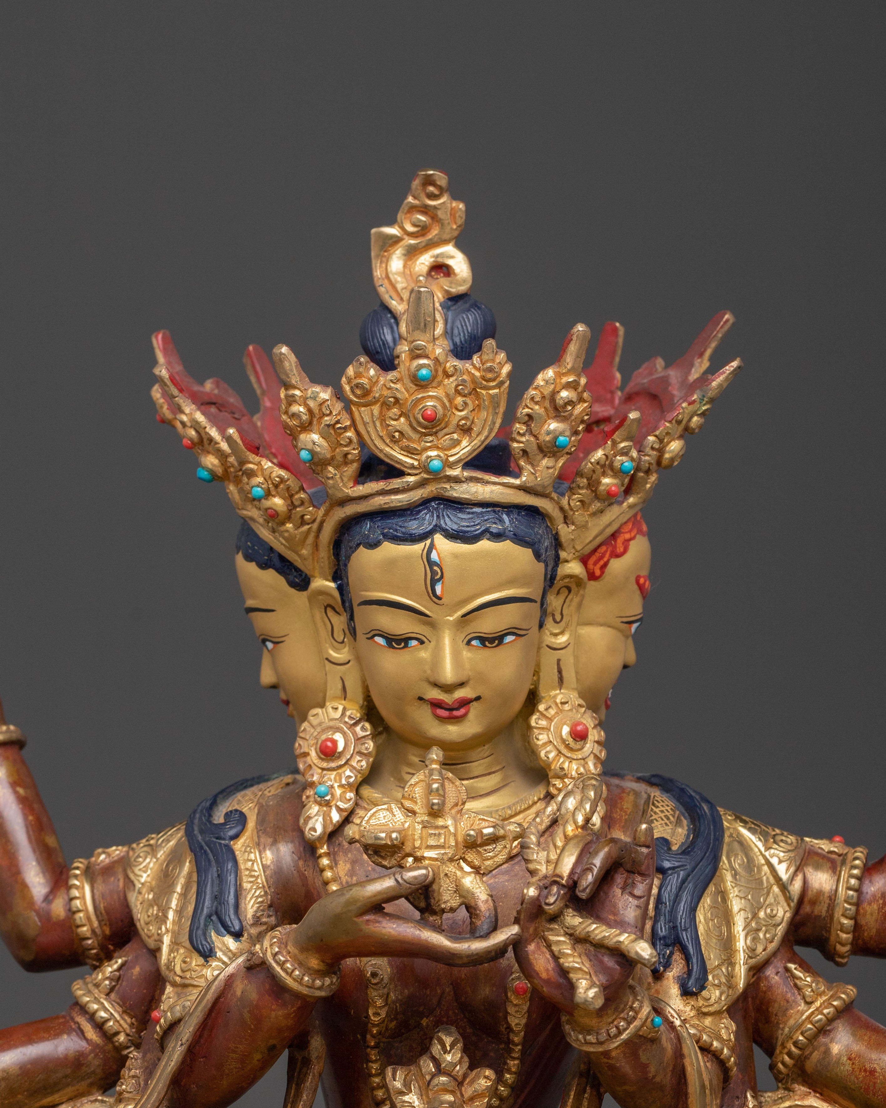 Namgyalma: 24K Gold Gilded Blessing Statue