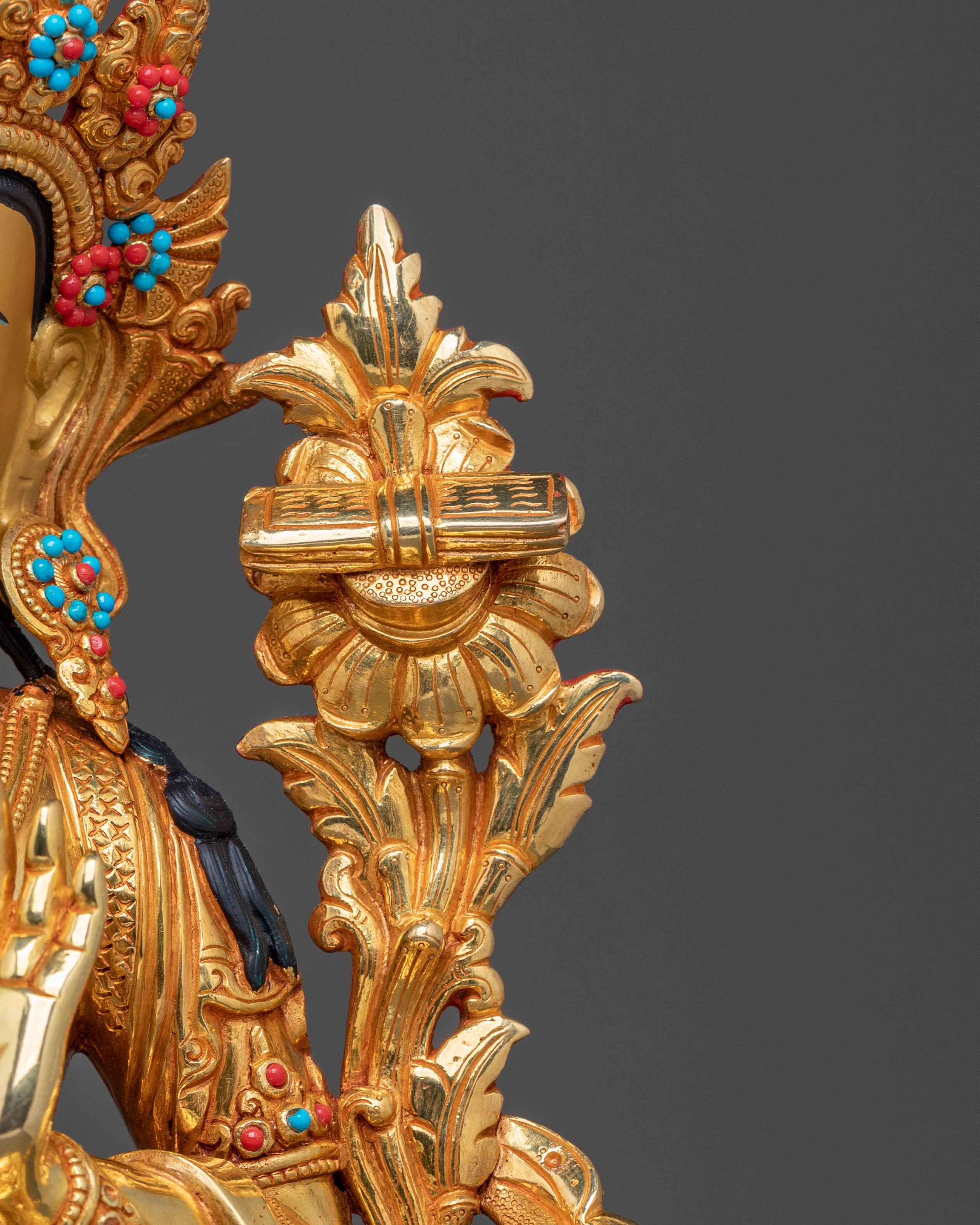Manjushri Wisdom Statue | Sacred Altar Decor